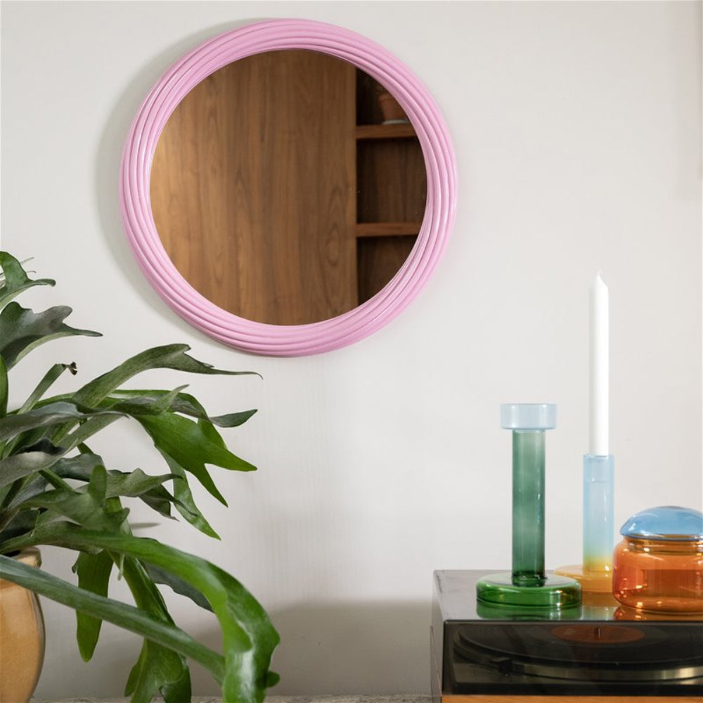 Round Mirror CHURROS Pink