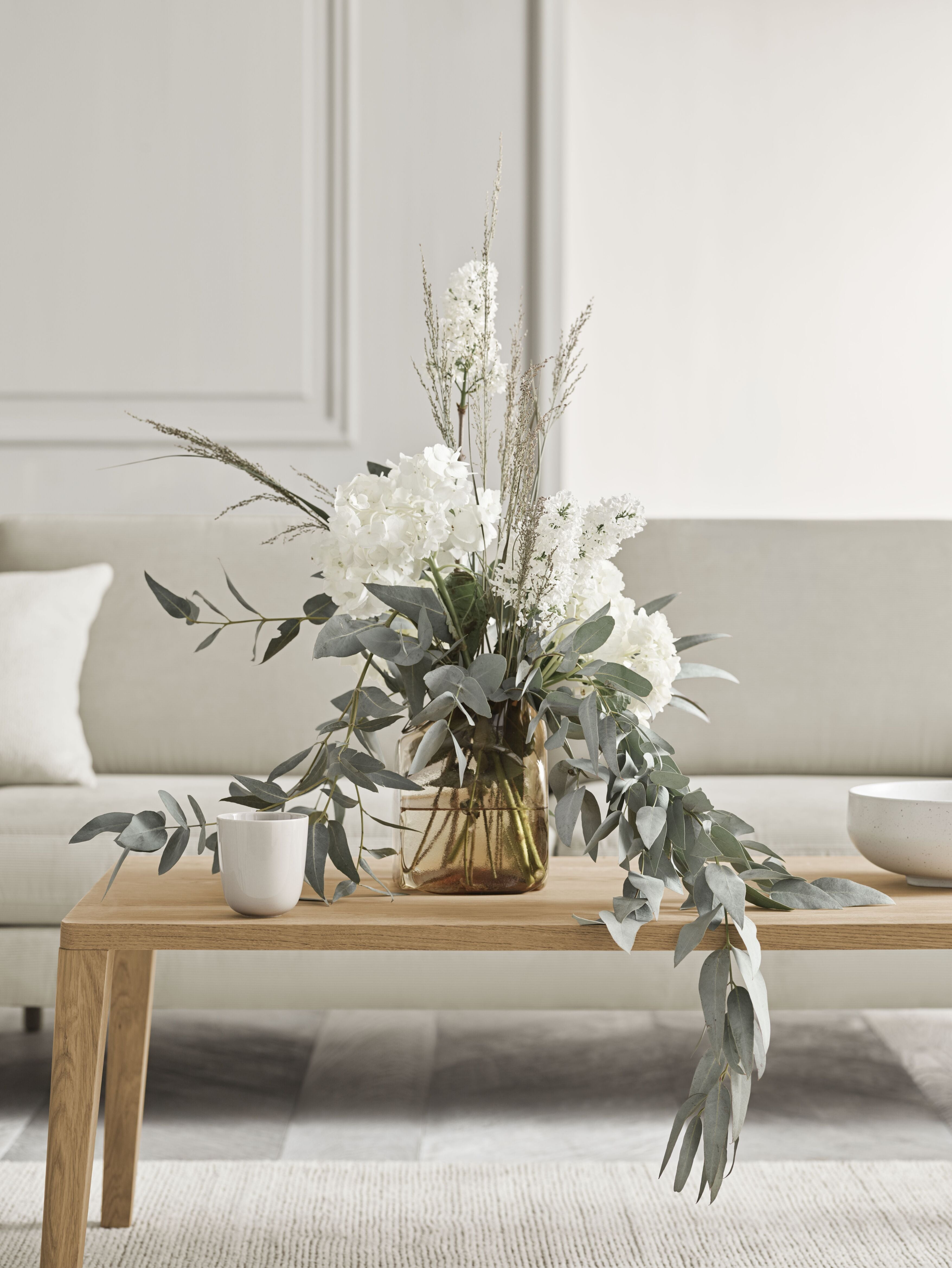 Kávový stolík GRACEFUL čierne dubové drevo