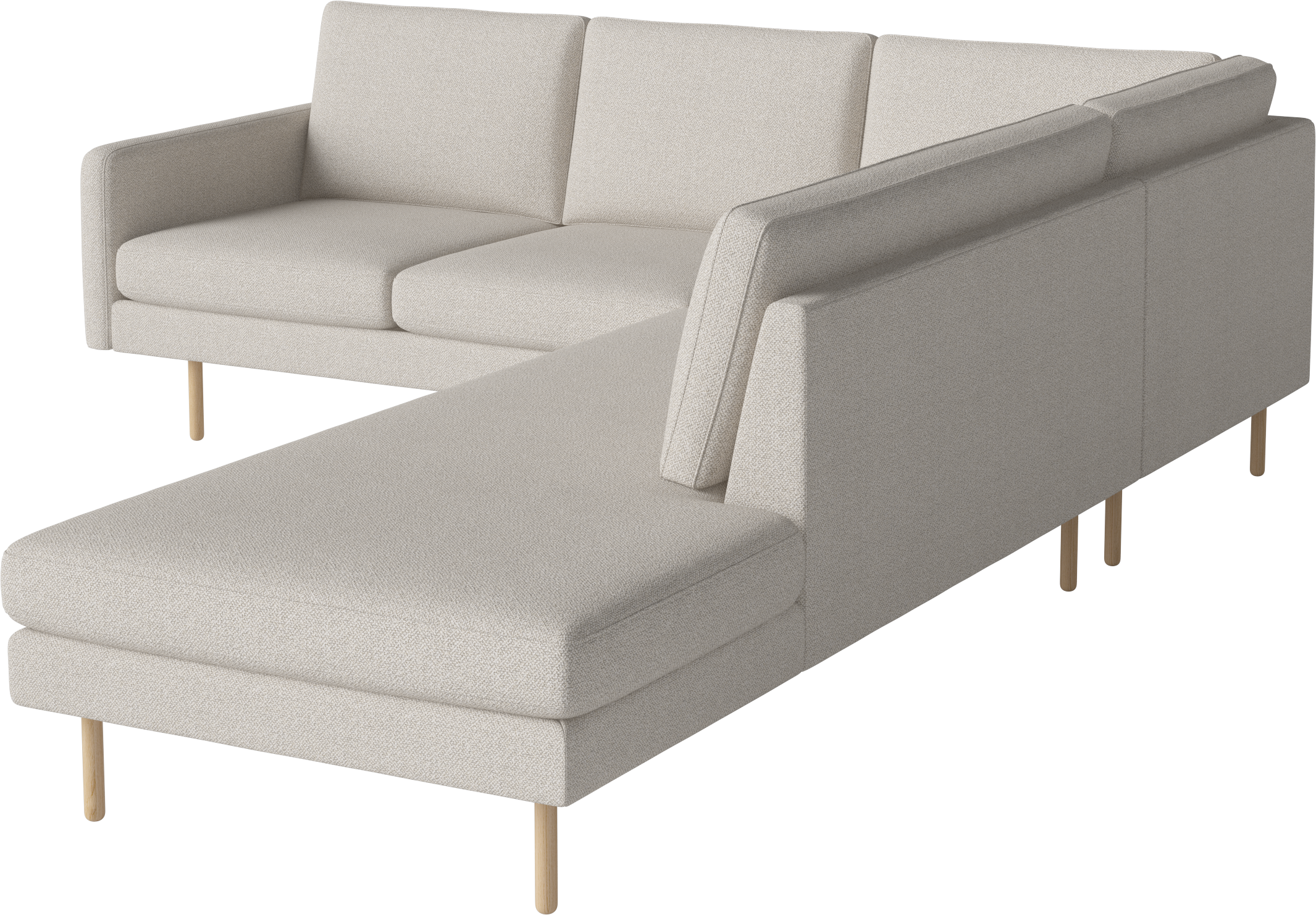 Open corner right -sided scandinavia remix white base