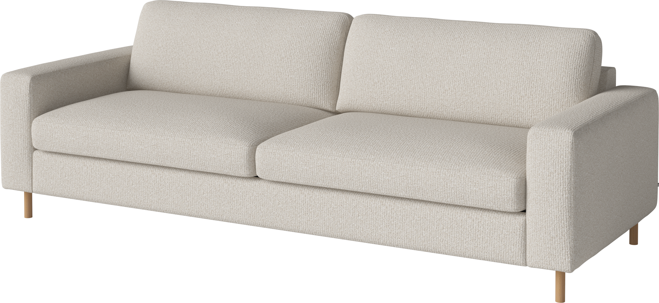 Sofa 3-osobová SCANDINAVIA s podstavou z dubového dreva