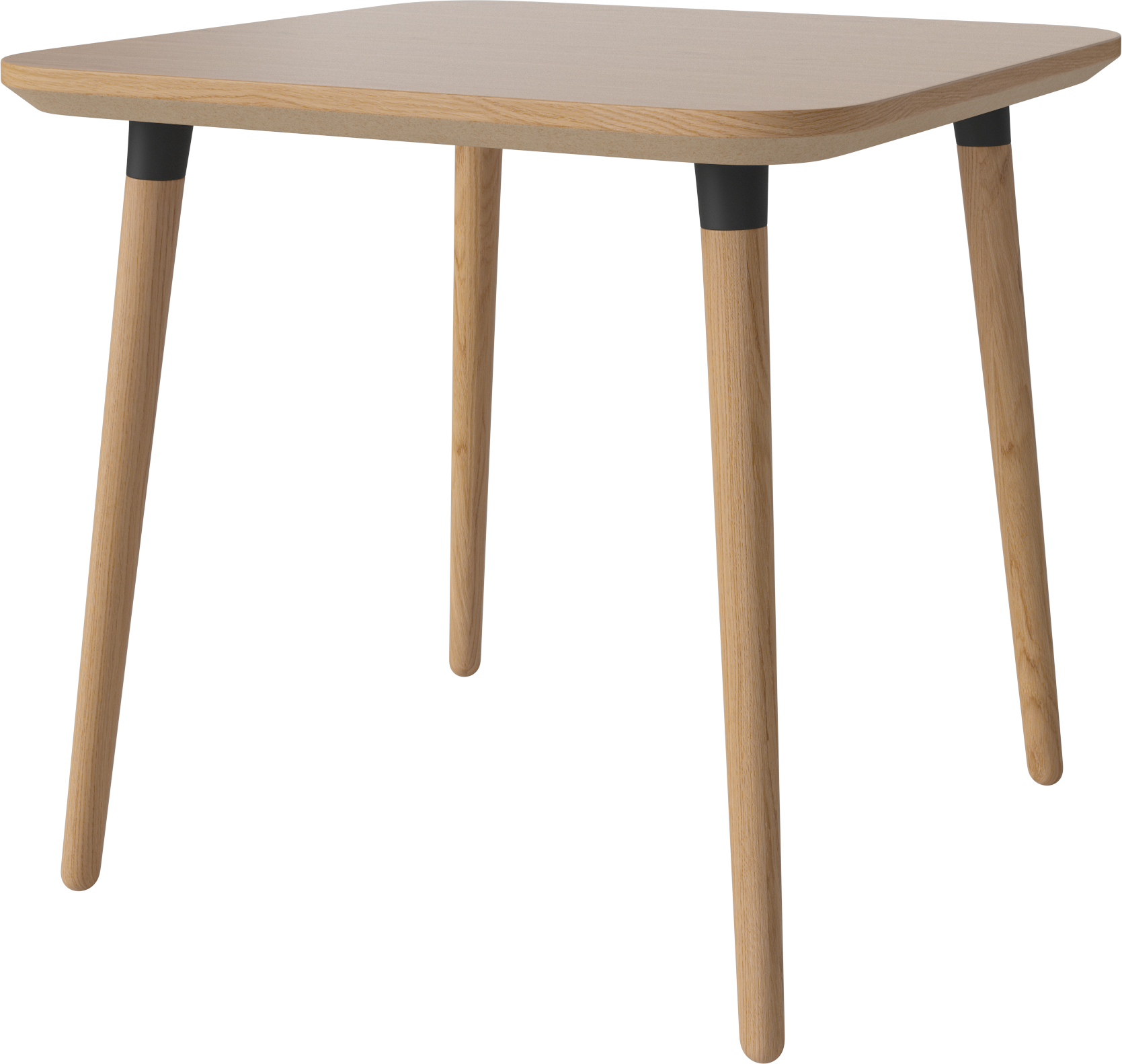 Štvorcový stôl SEED dýha z dubu