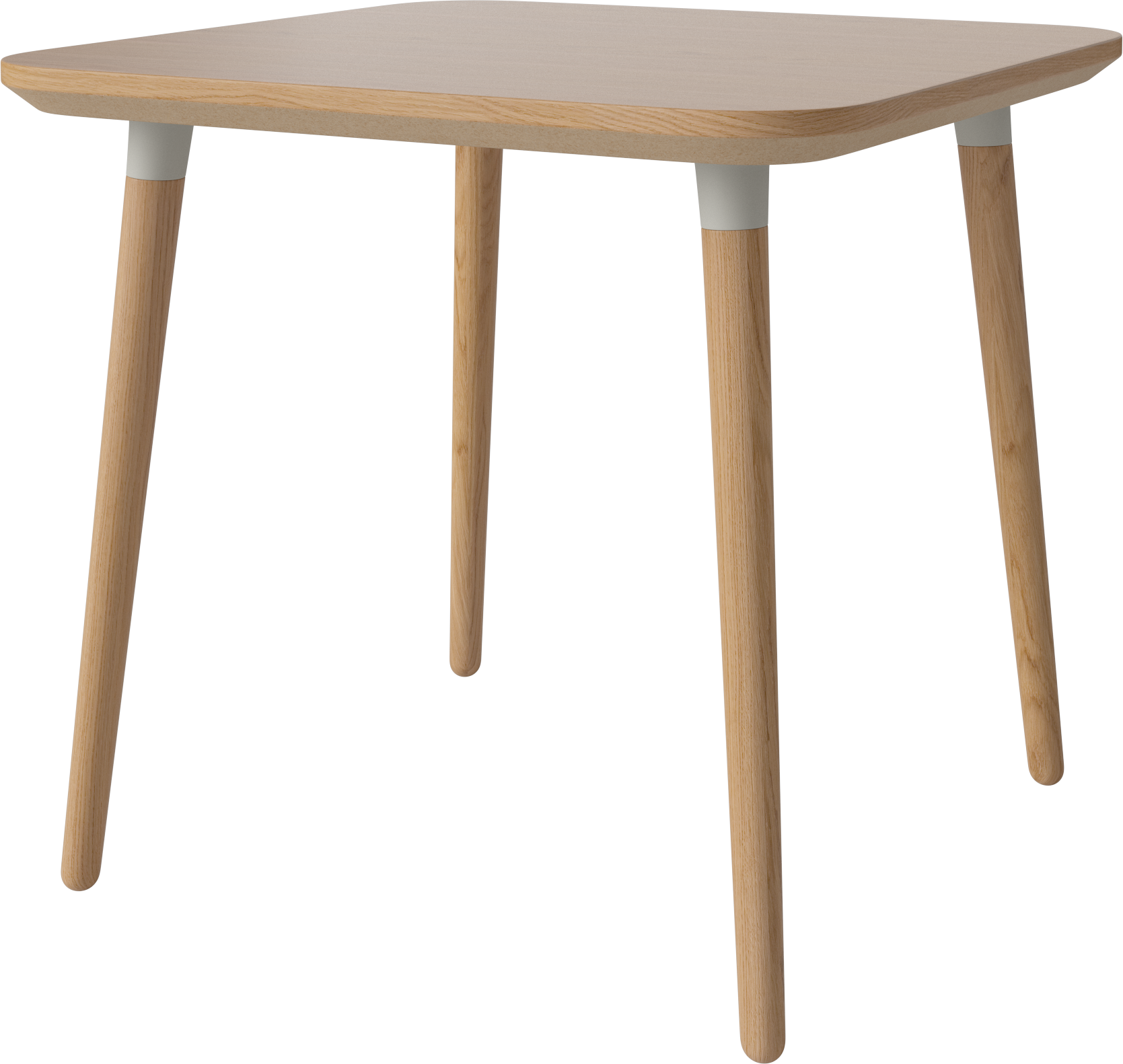 Štvorcový stôl SEED dýha z dubu