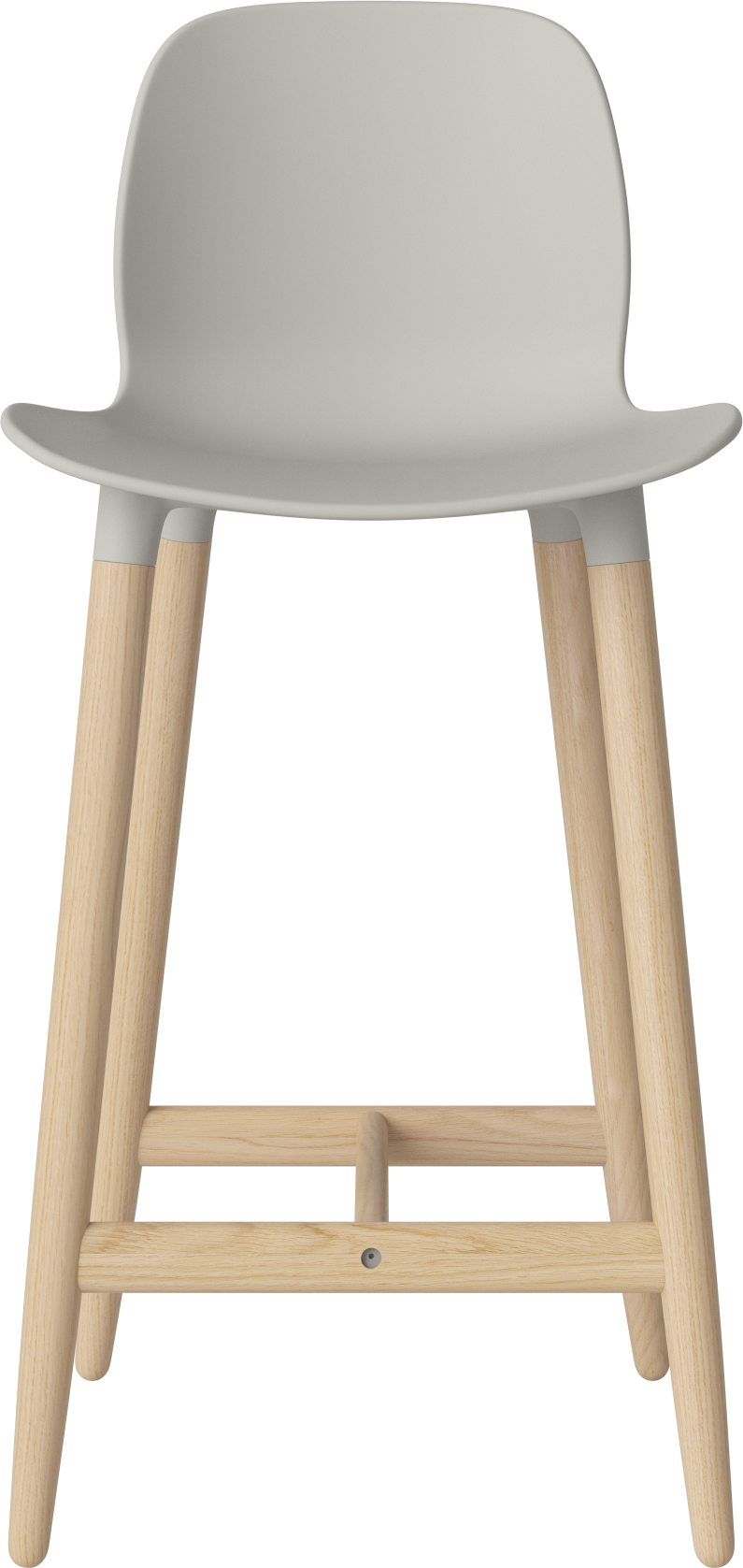 Hoker SEED šedý s bielym podstavcom