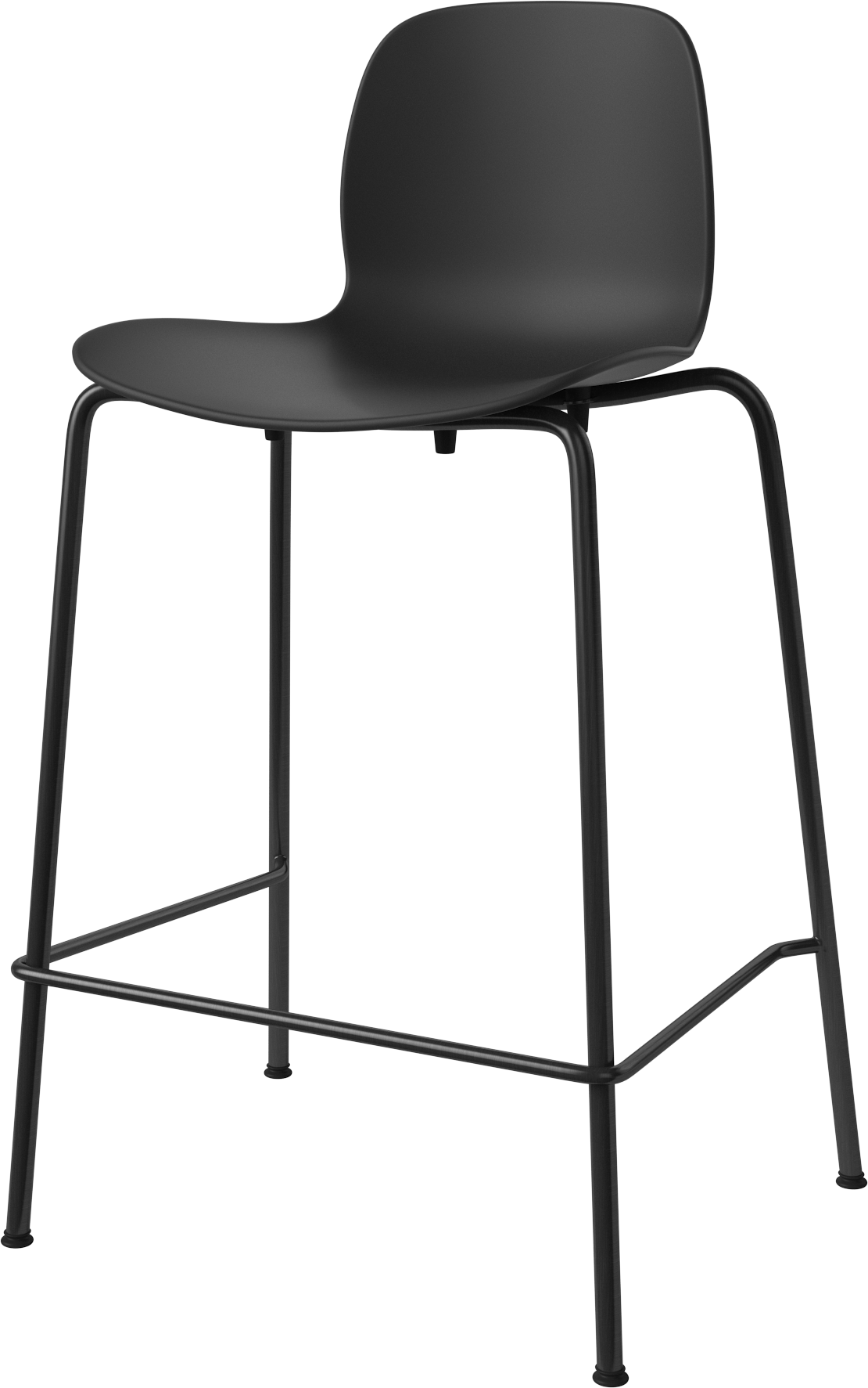 Hoker SEED čierny s čiernym podstavcom