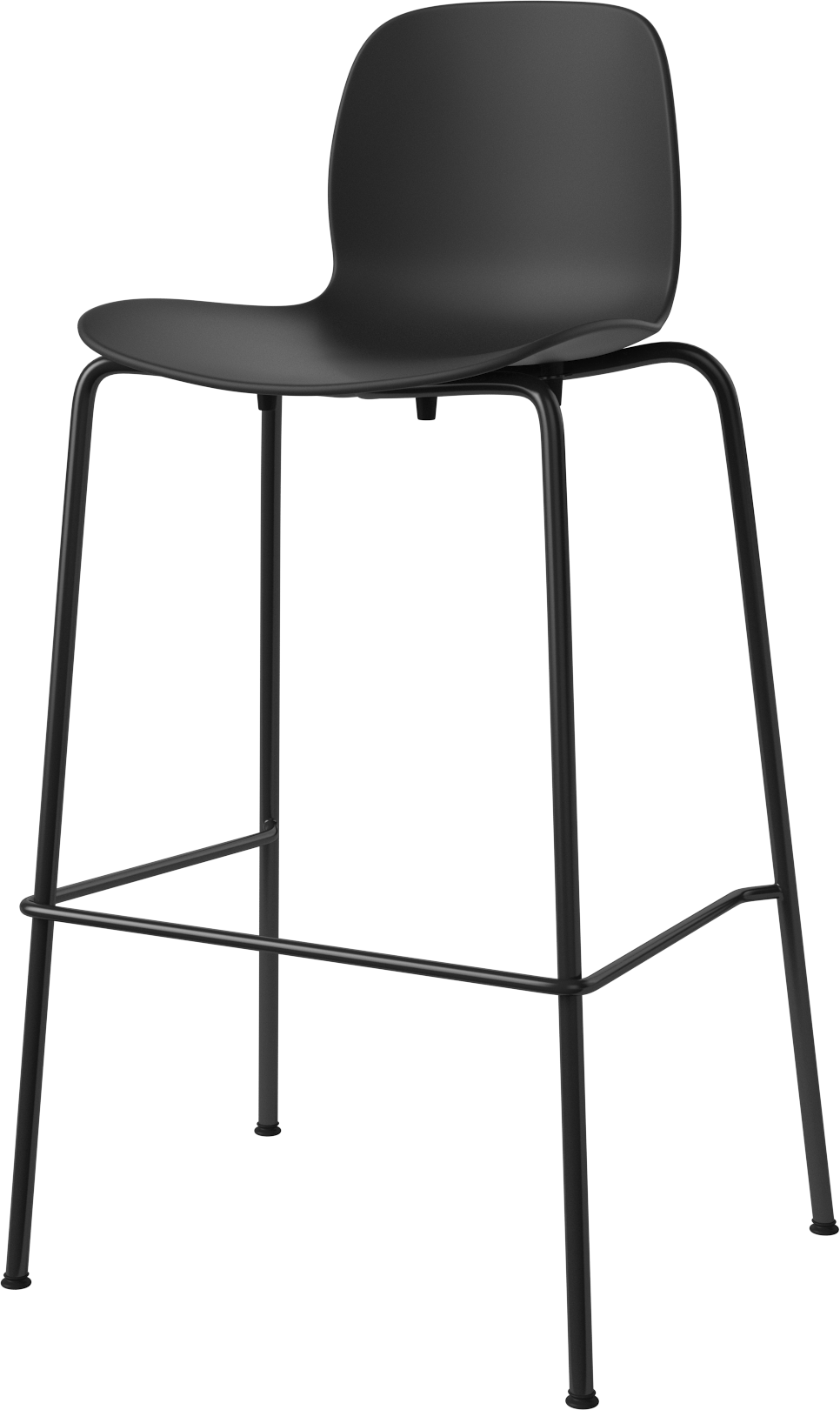 Hoker SEED čierny s čiernym podstavcom