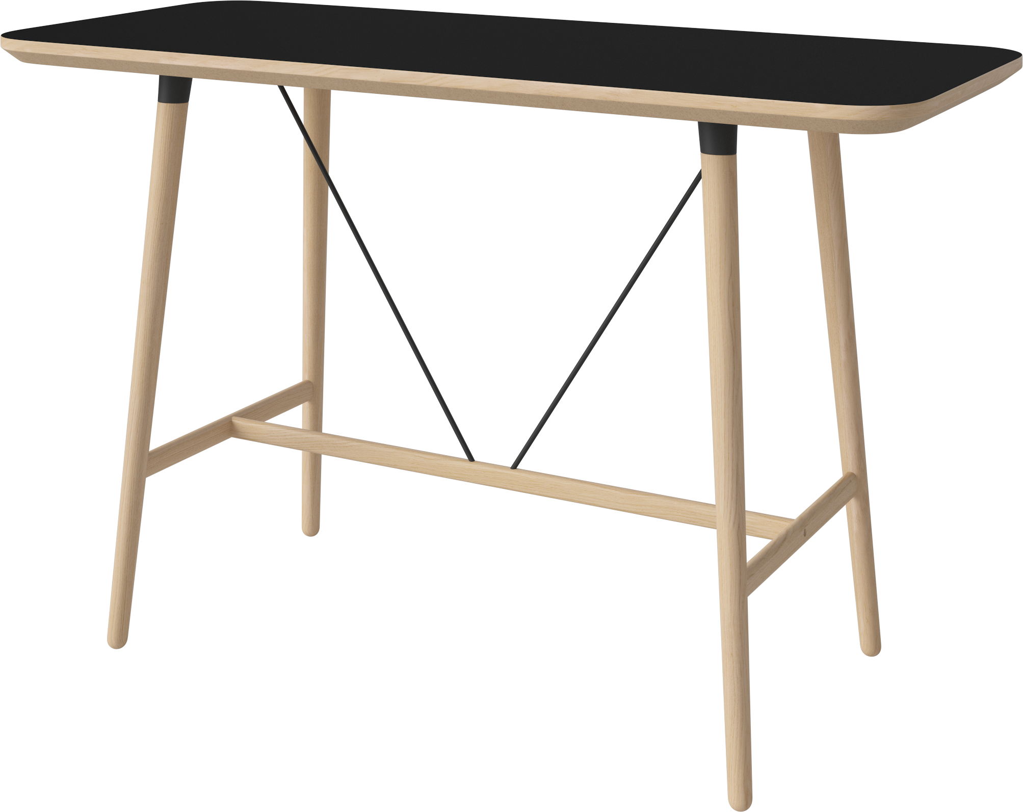 Vysoký stôl SEED bielený dubový dyha