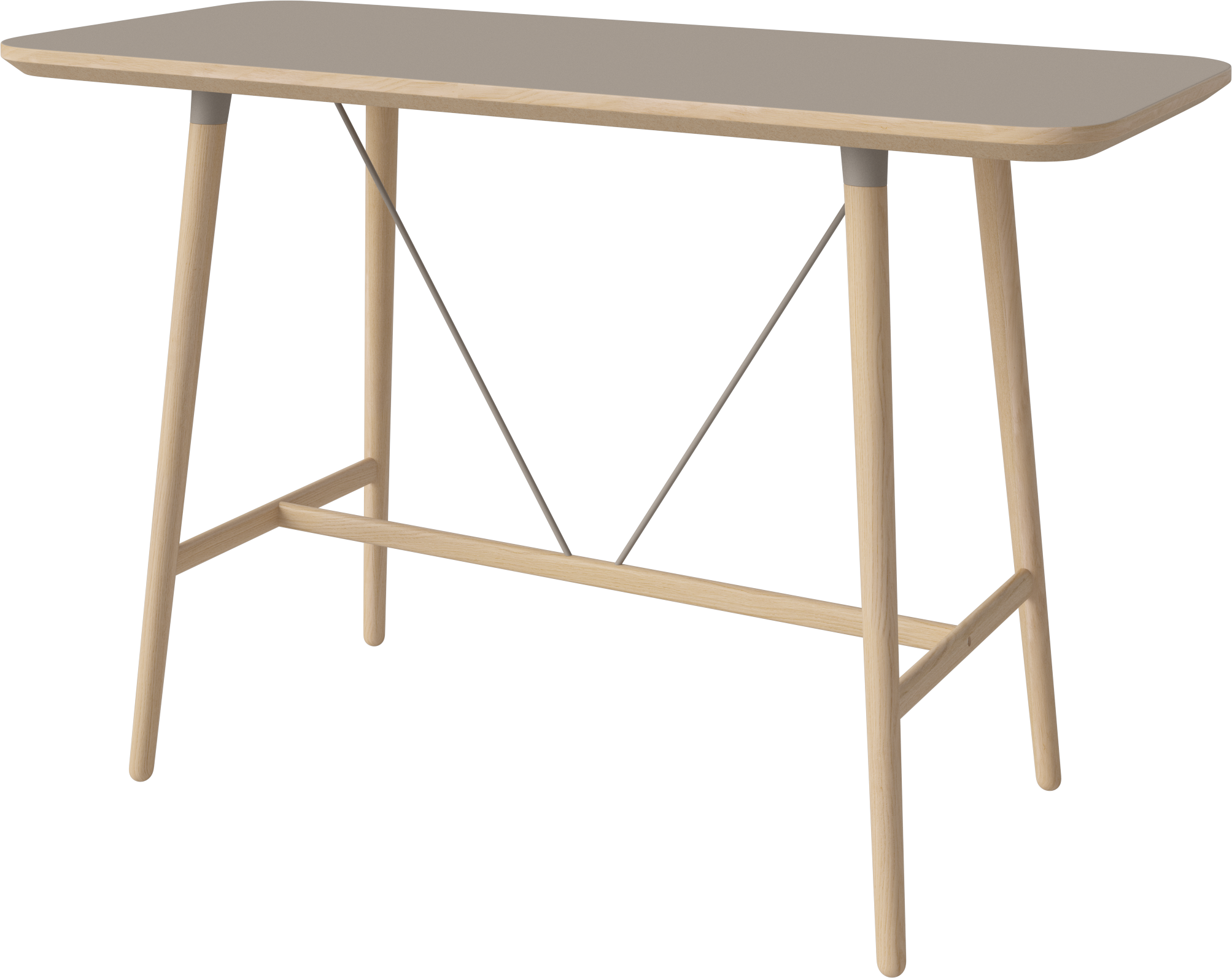 Vysoký stôl SEED bielený dubový dyha