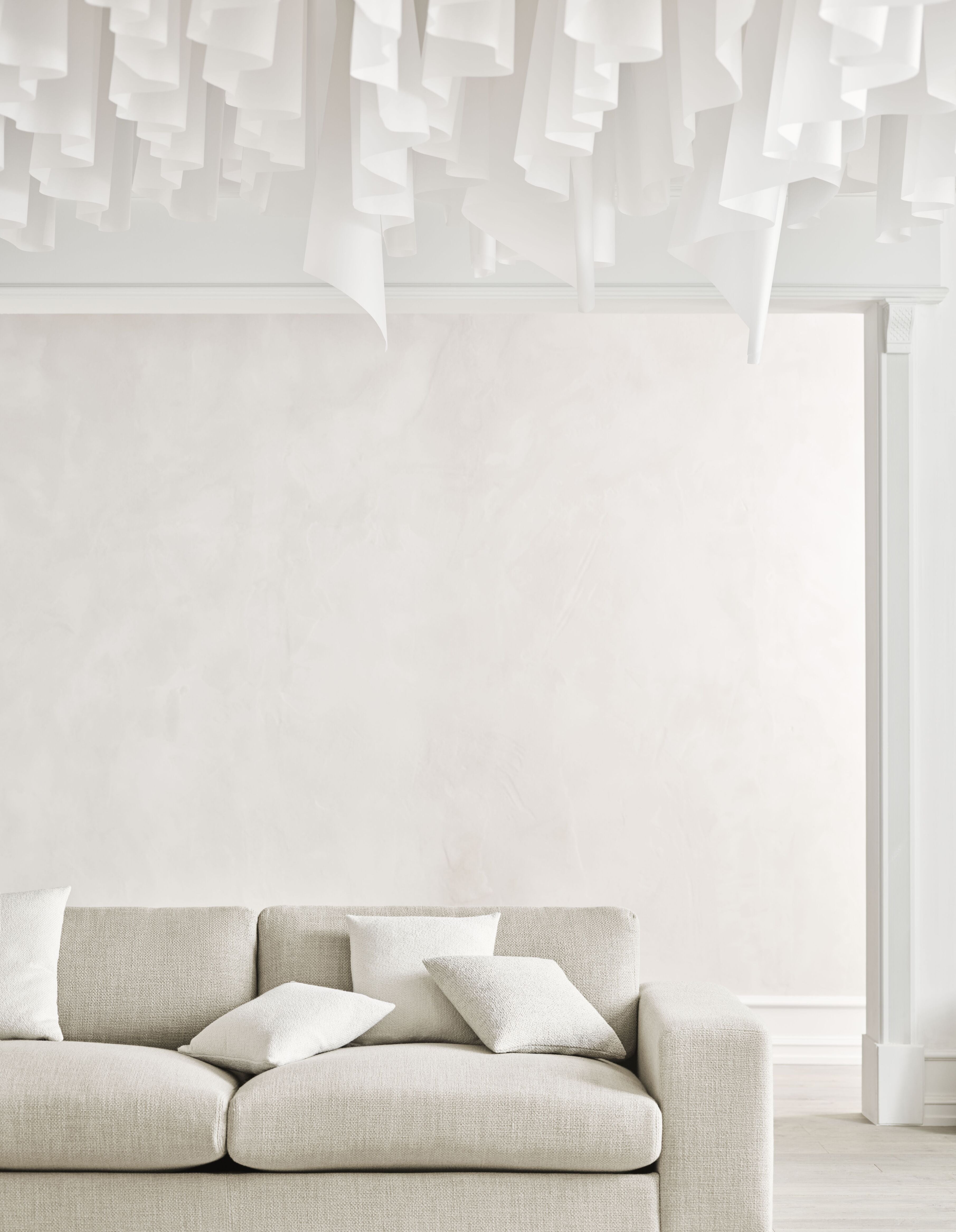 Sofa pre 5 osôb SEPIA s podstavou z bieleného dubového dreva