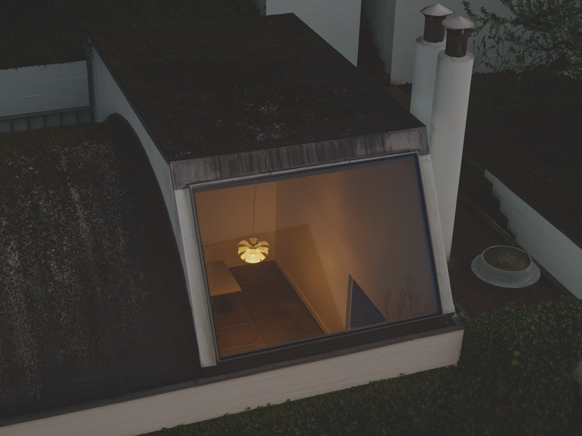 Závesná lampa PH SEPTIMA sklo