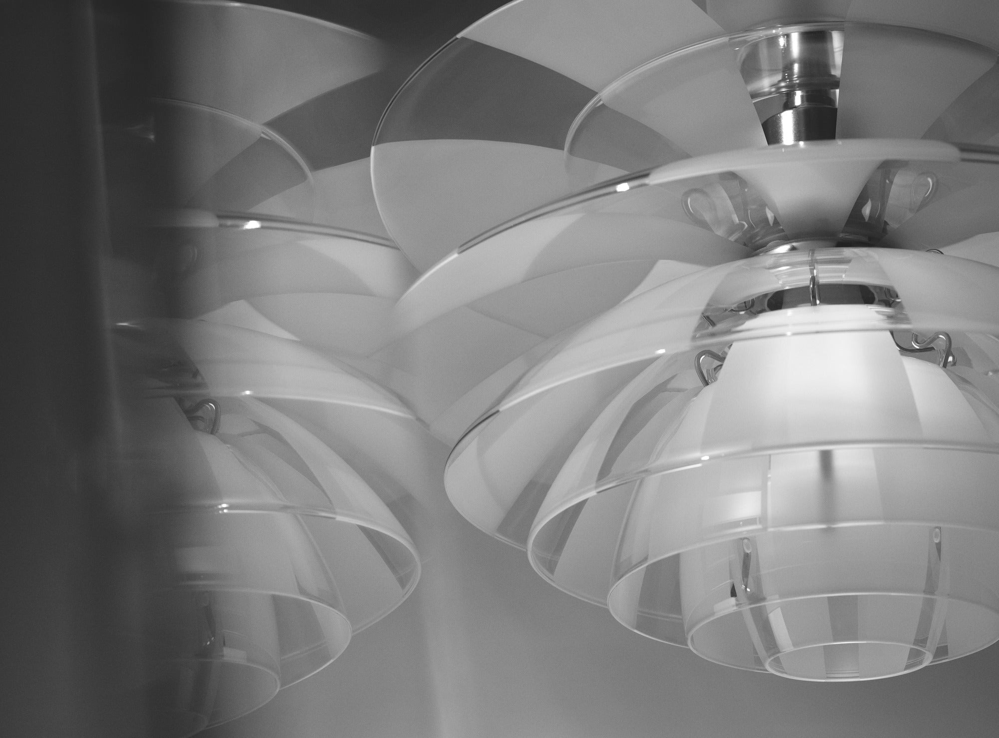 Závesná lampa PH SEPTIMA sklo