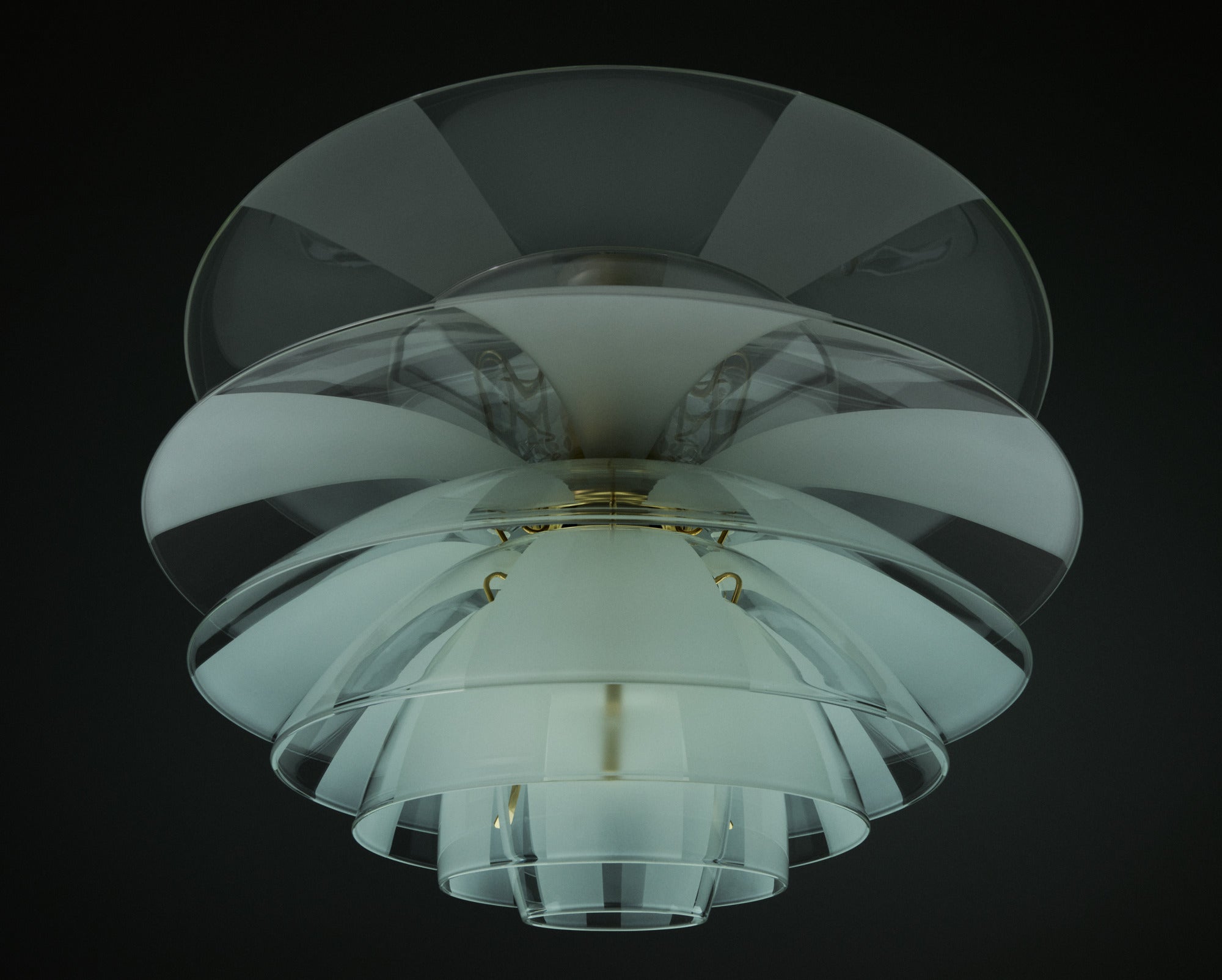 Závesná lampa PH SEPTIMA sklo