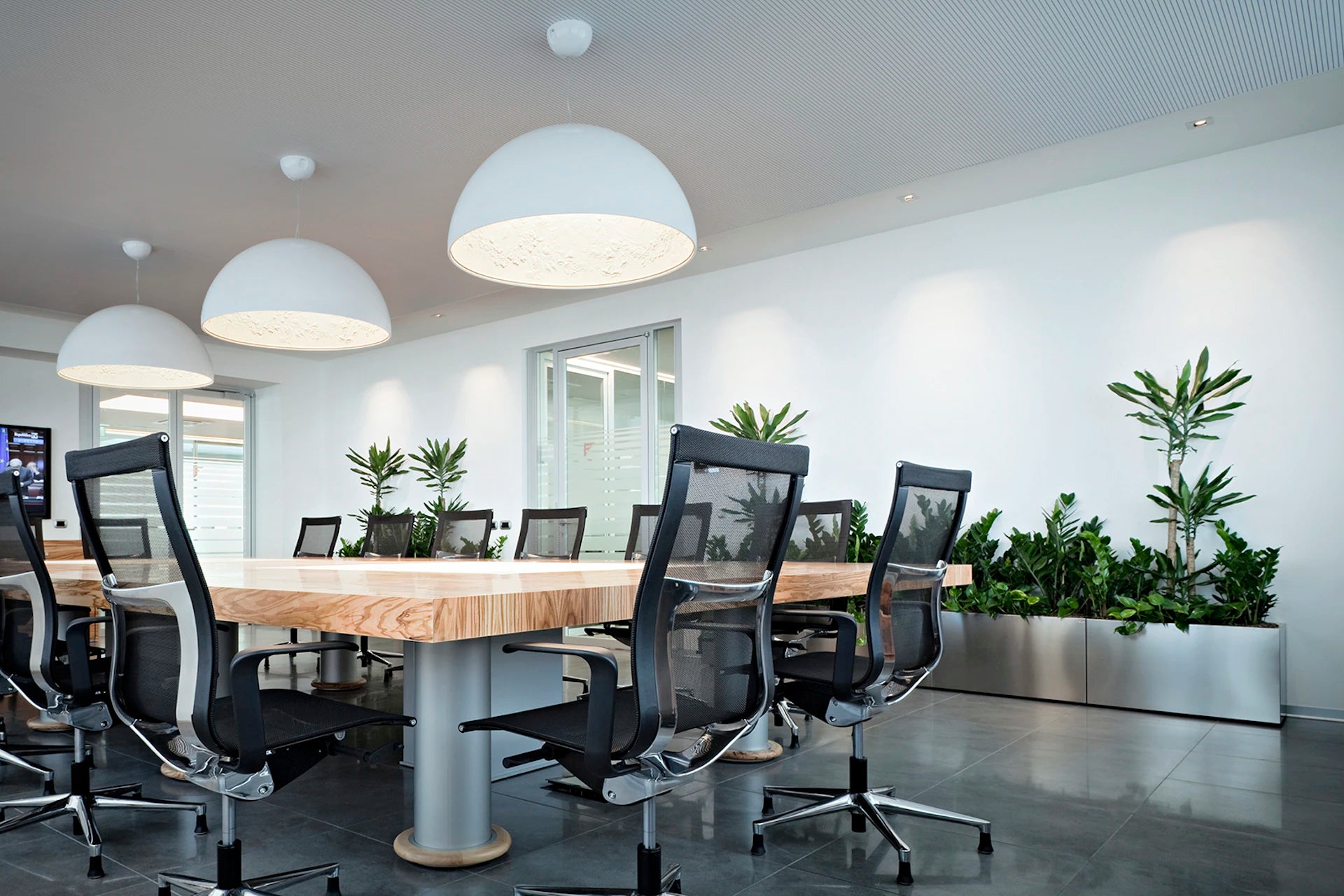 Závesná lampa SKYGARDEN 2 lesklá biela