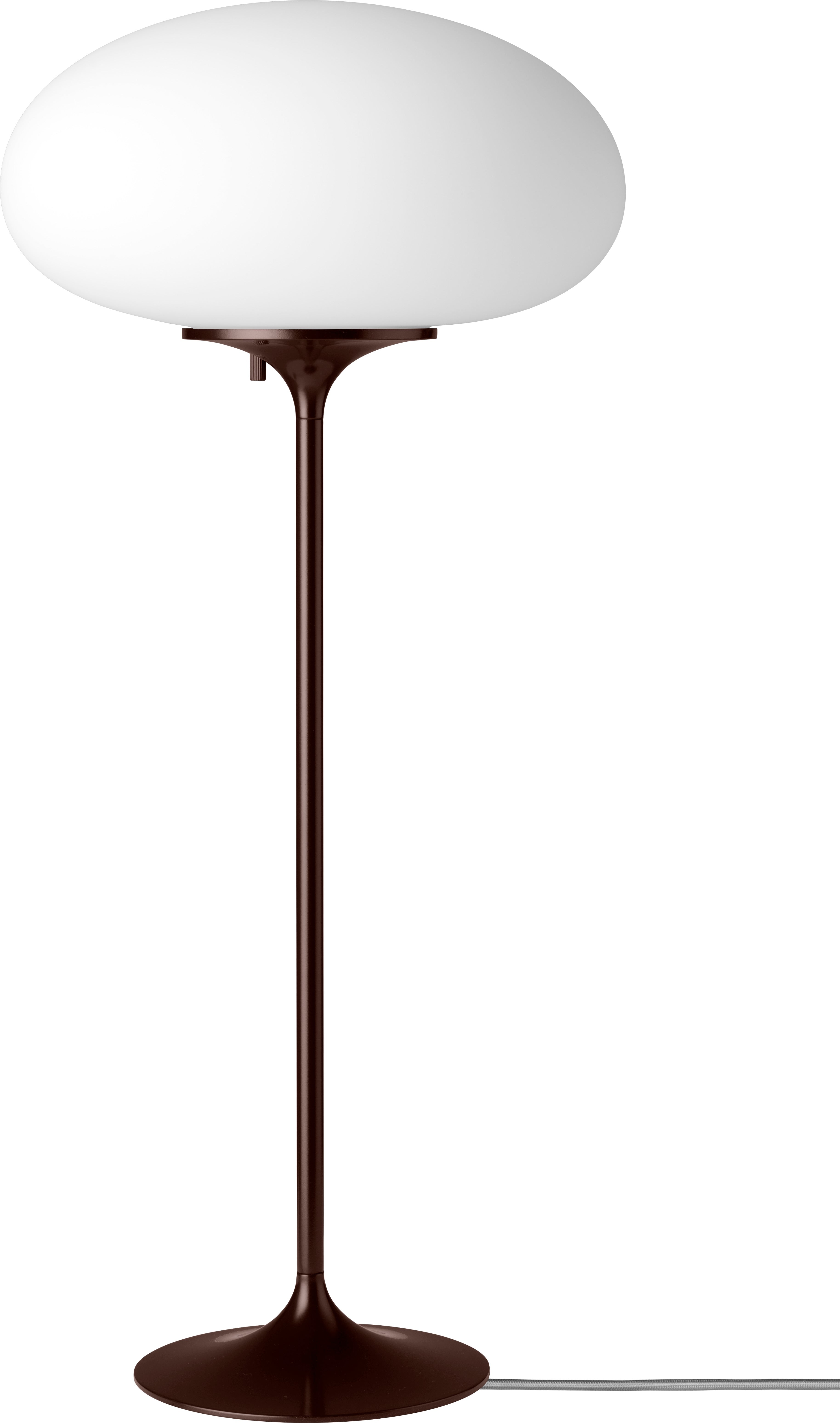 Stolná lampa STEMLITE bordová