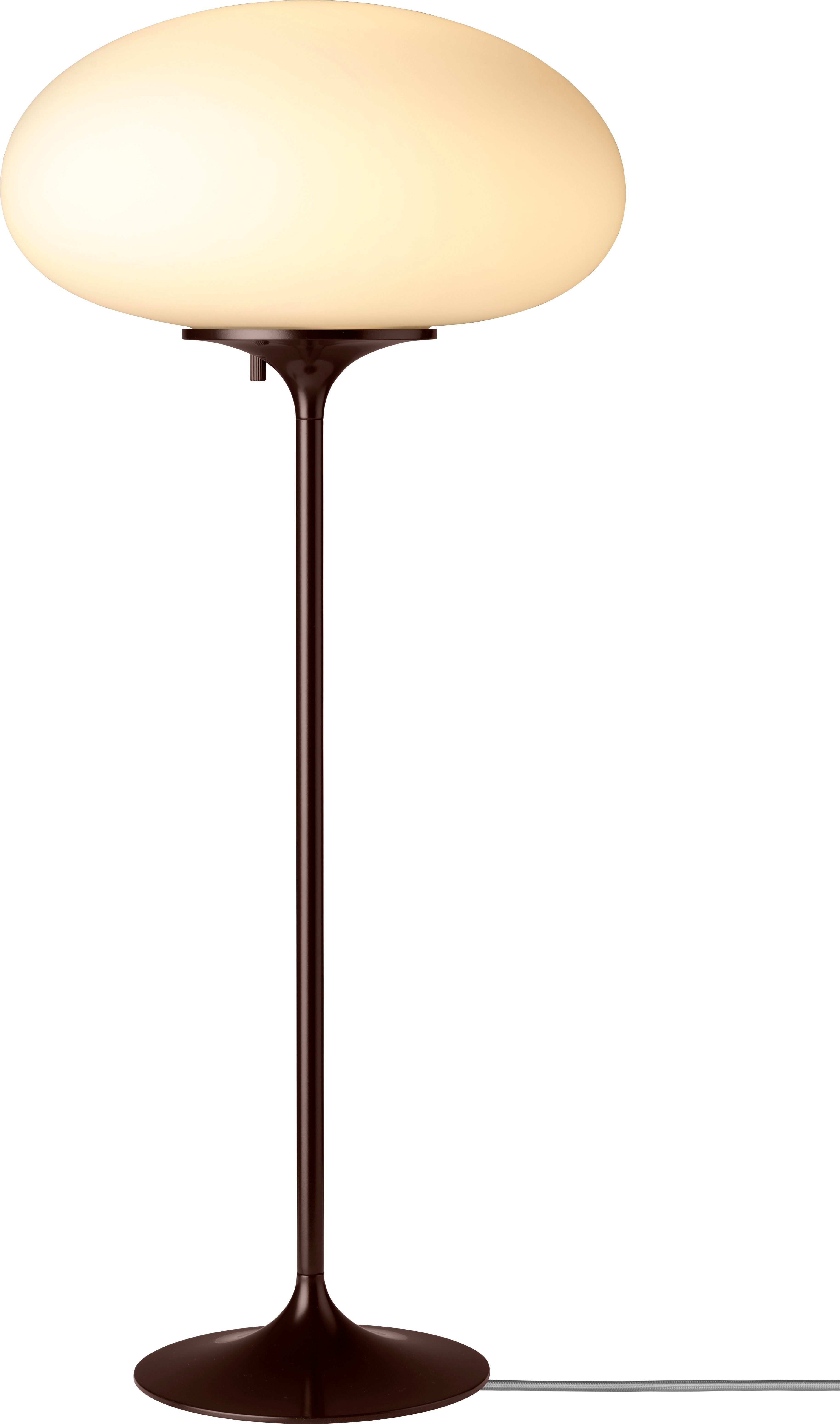 Stolná lampa STEMLITE bordová