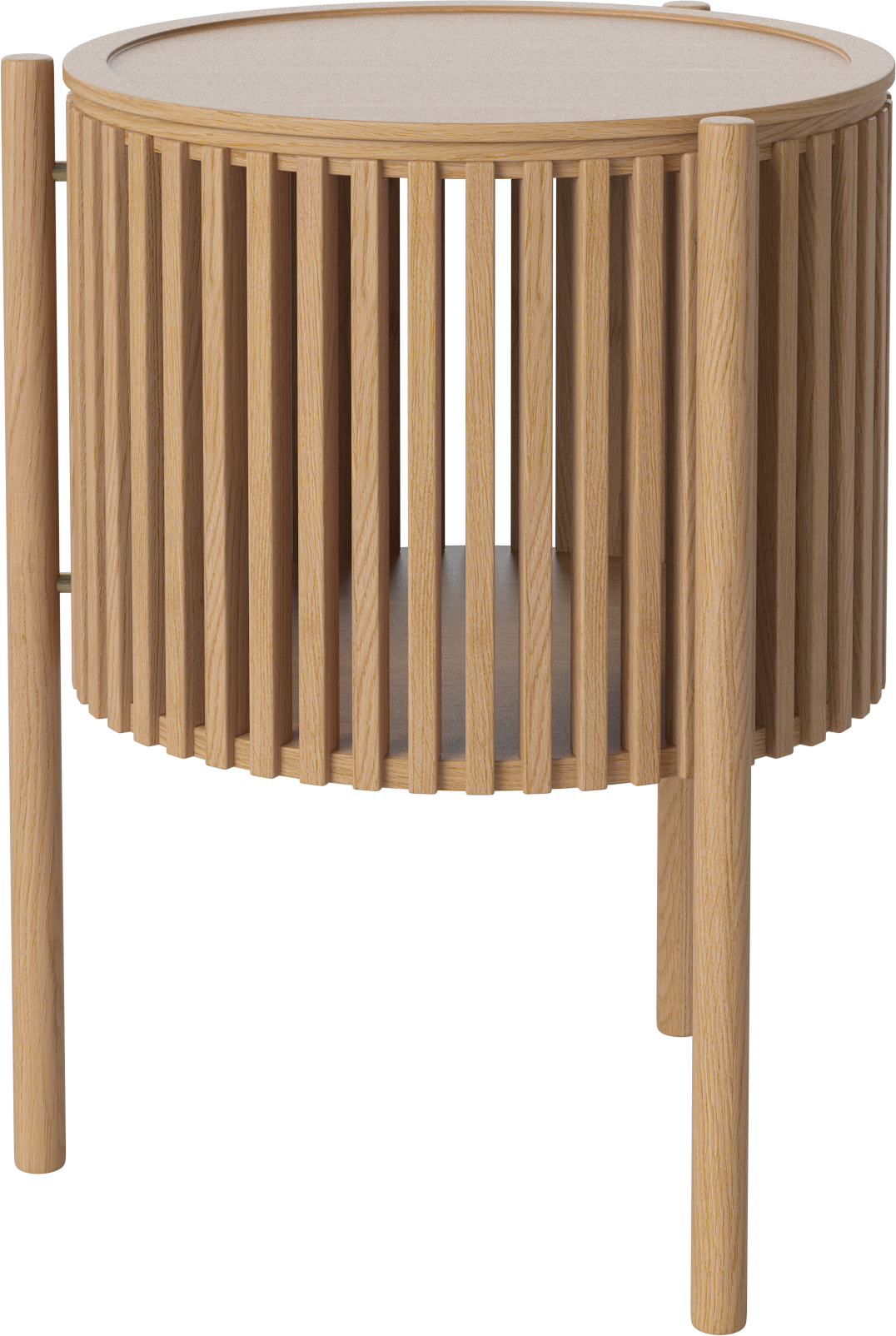 Bočný stolík STORY z dubového dreva