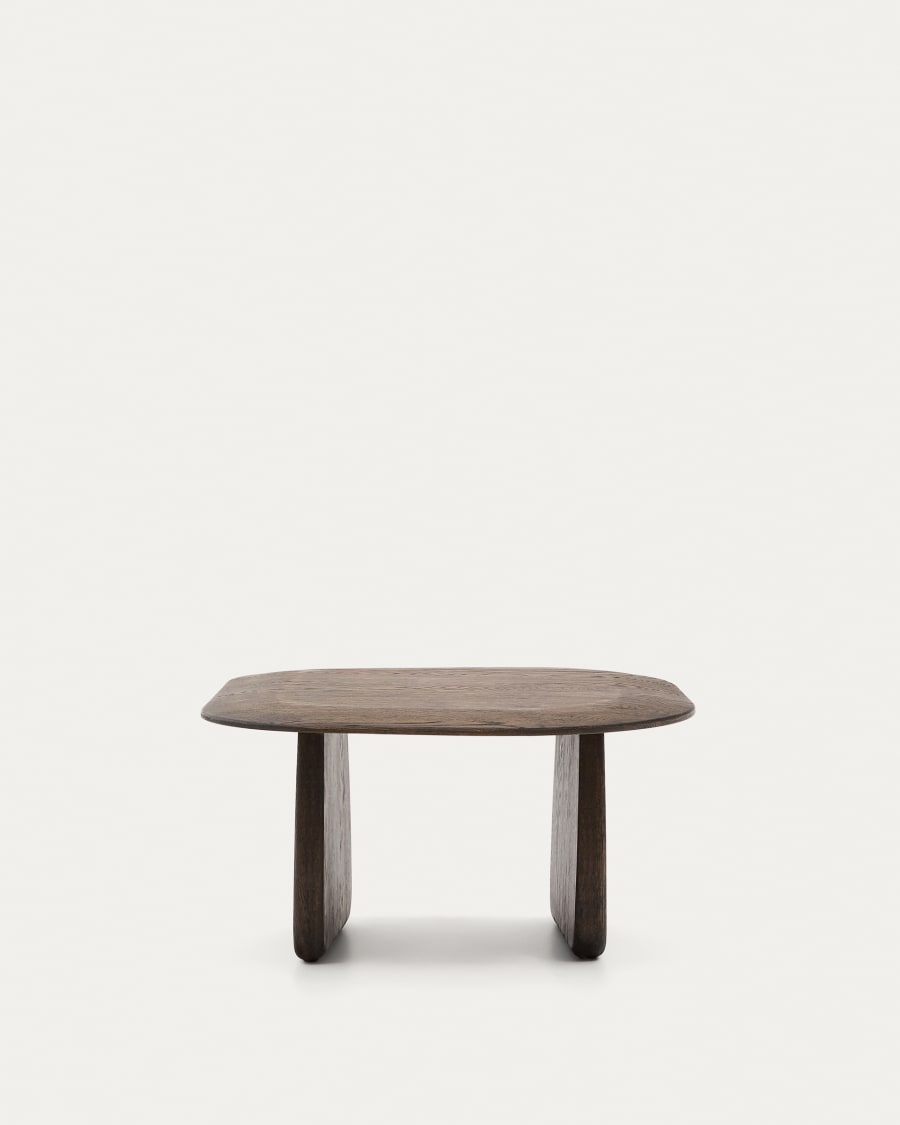 Bočný stolík PIRITA tmavé dubové drevo