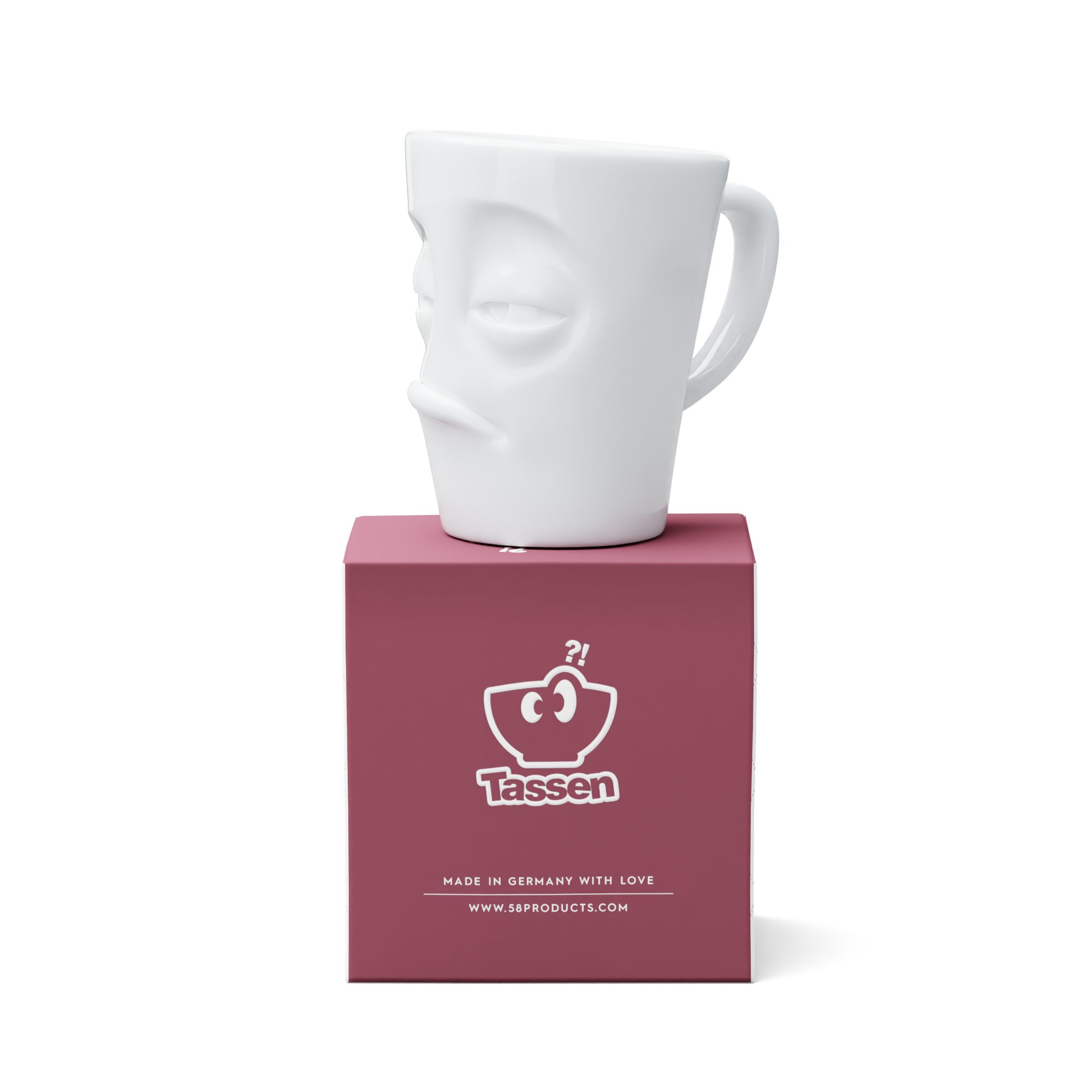 Biely hrnček SNOOZY