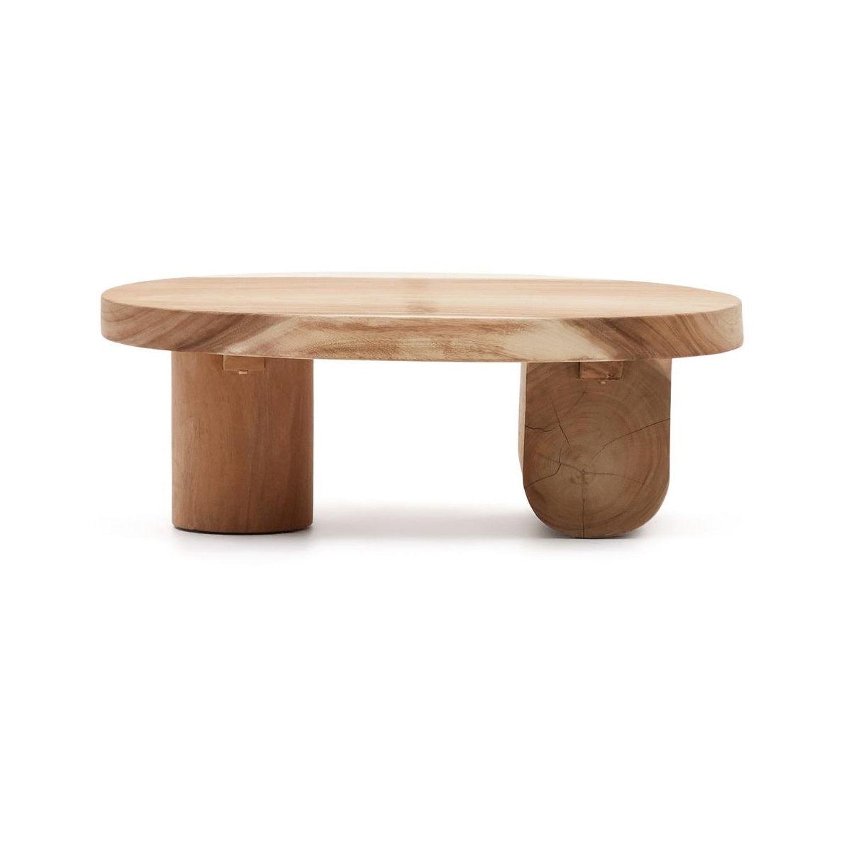 Stolik kawowy MOSI lite drewno mungur La Forma Eye on Design