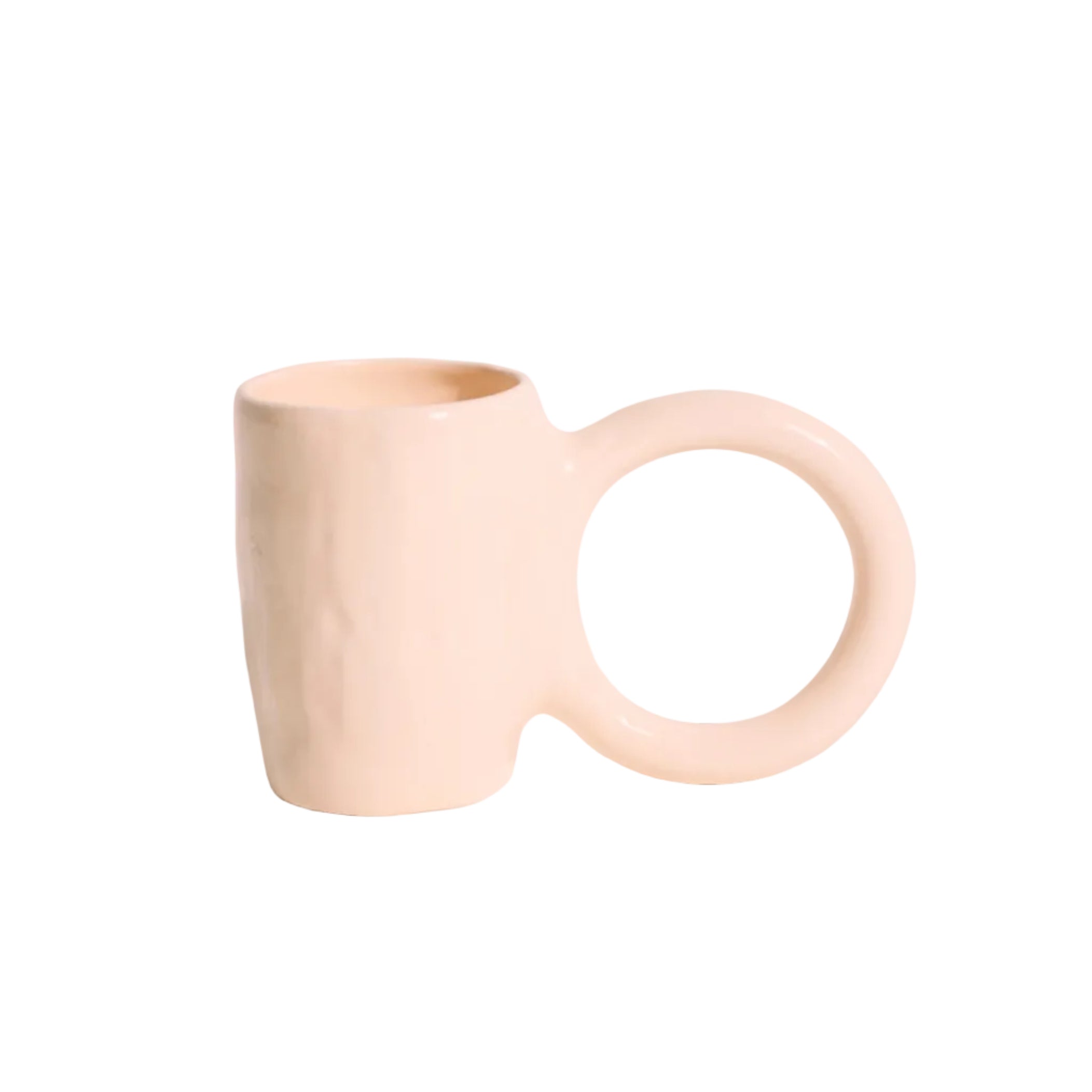 Kubok DONUT jasnoružový