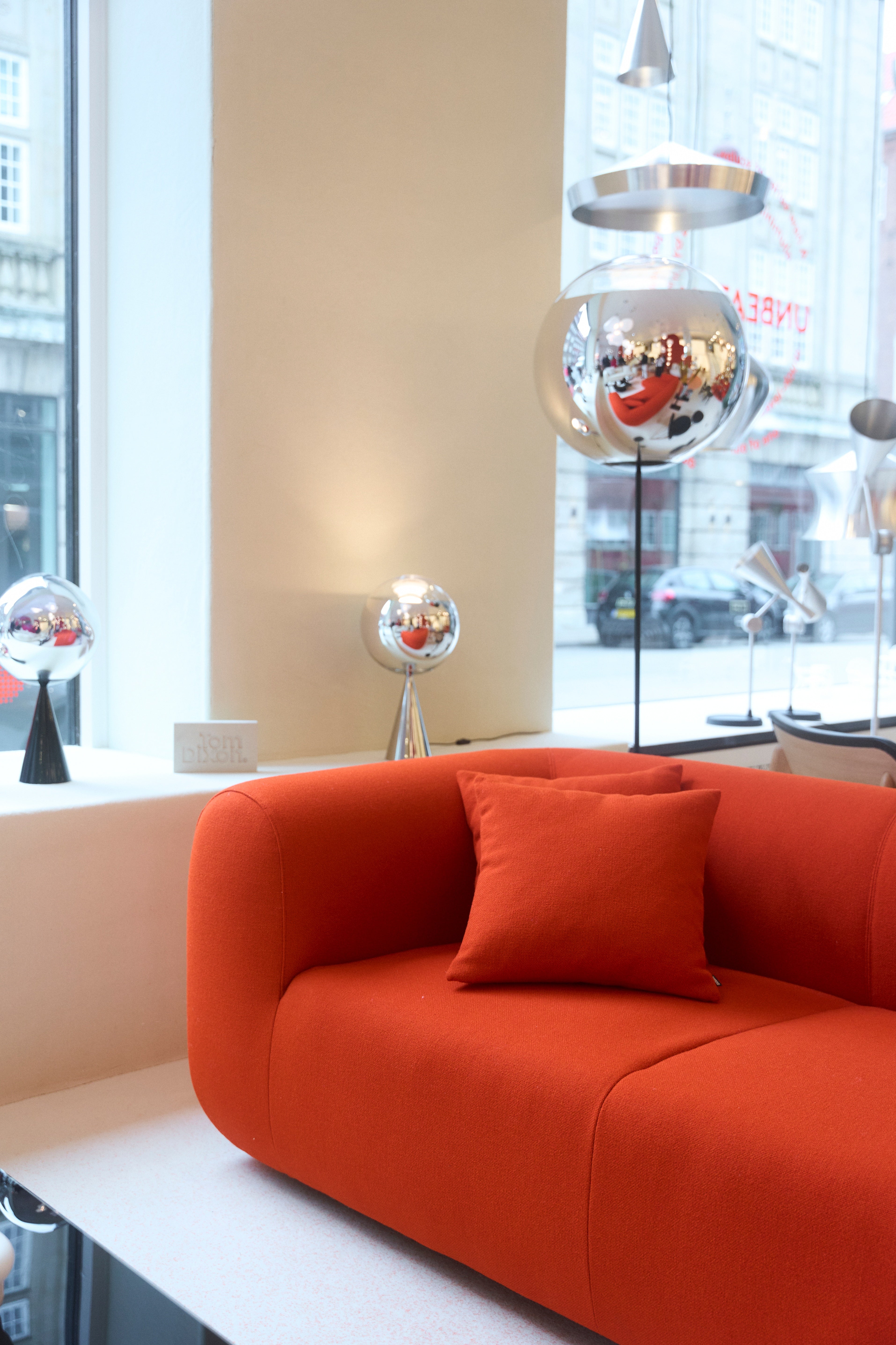 4-person sofa, upholstered plump