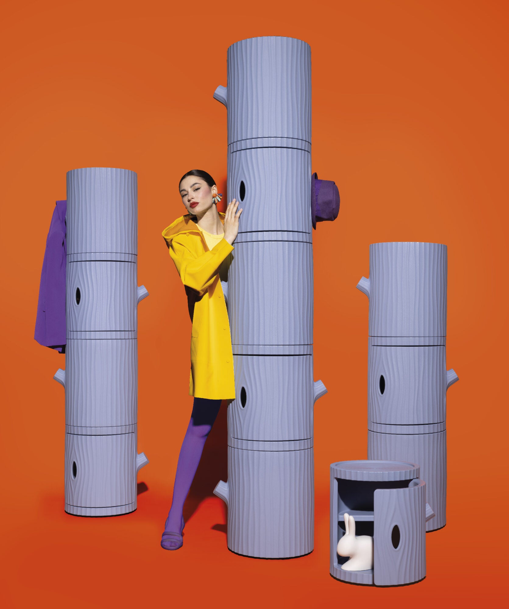 Pojemník TRONCO khaki