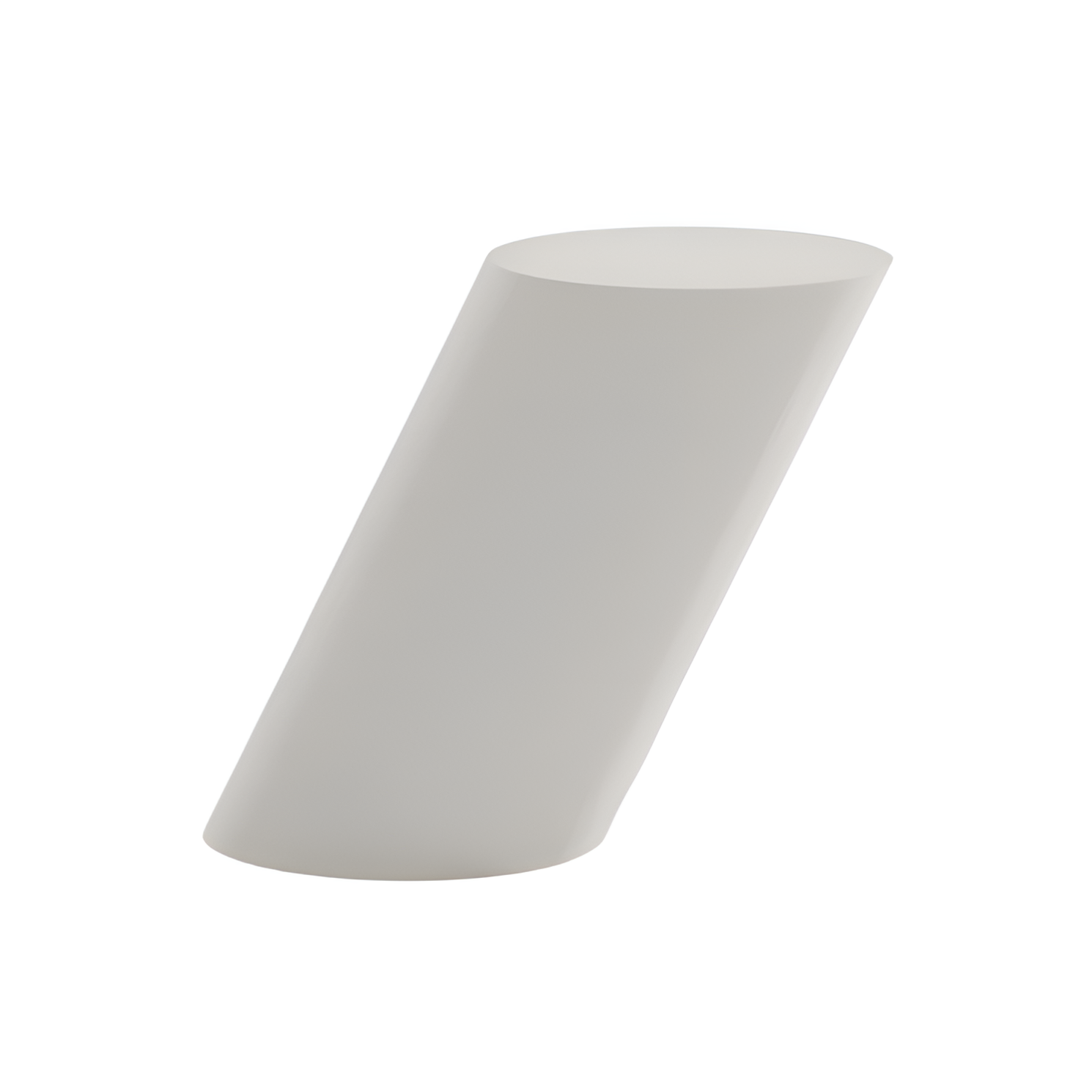 Biely bočný stolík TILT