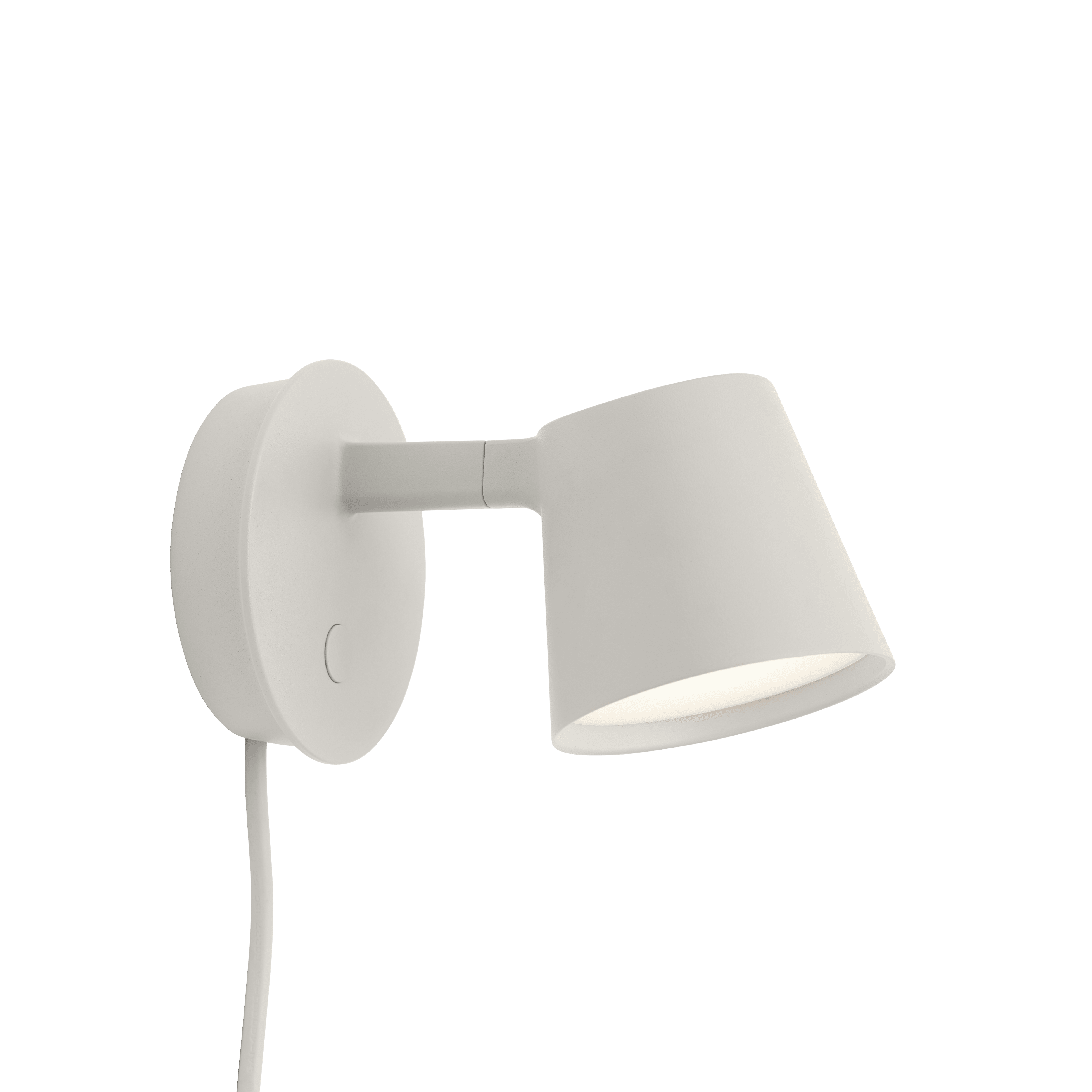 Lampa ścienna regulowana TIP szary