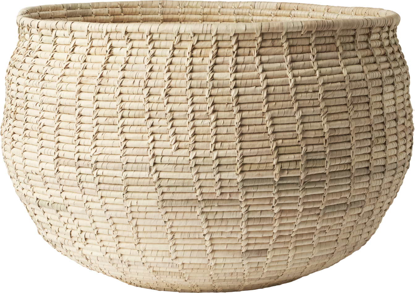 Košík TULIP s palmovými listami