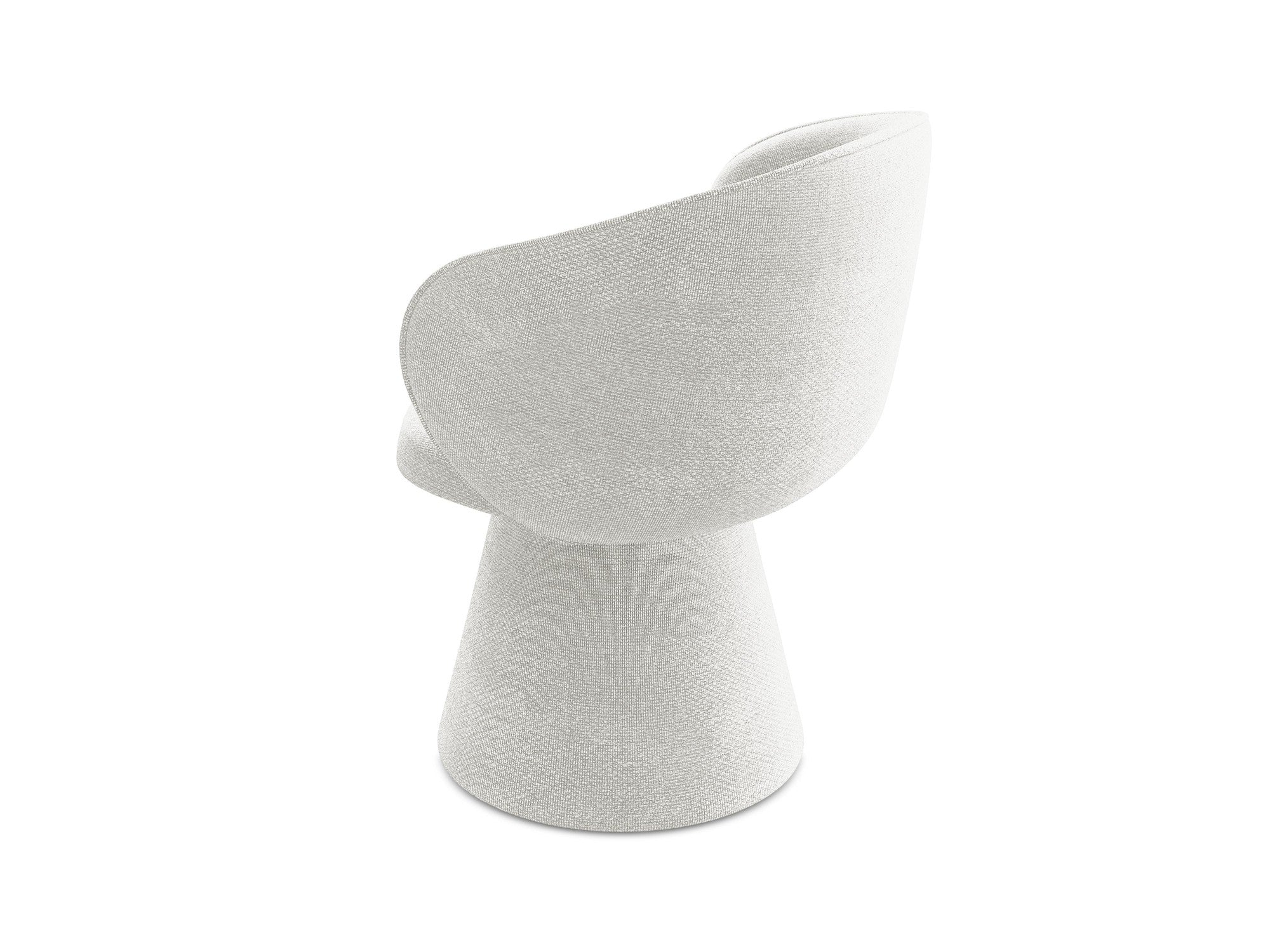 UALA Chair White Boucle