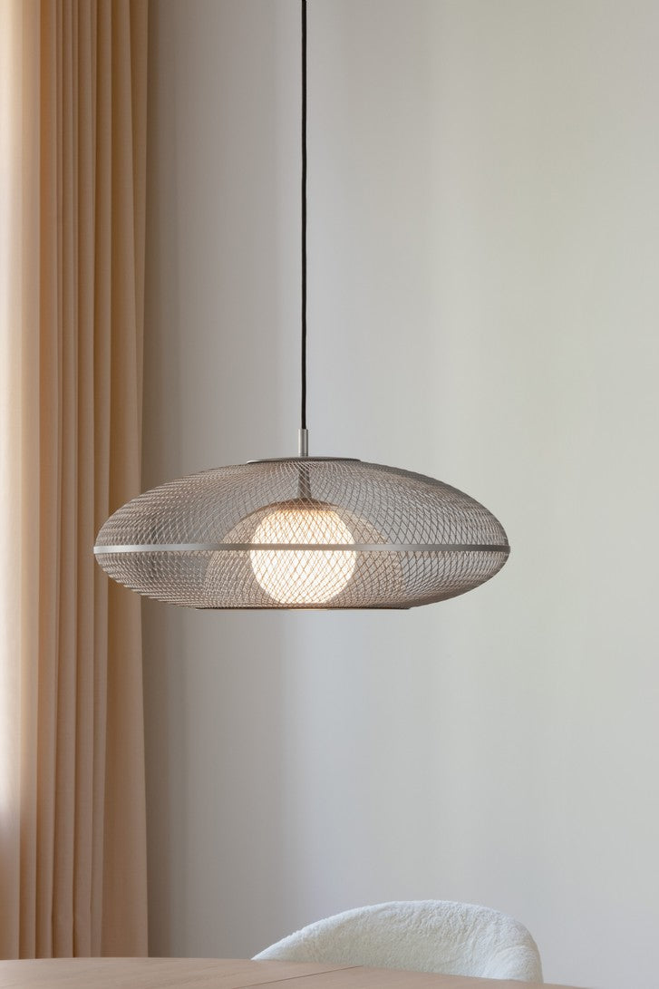 Abažúr FARADAY strieborný