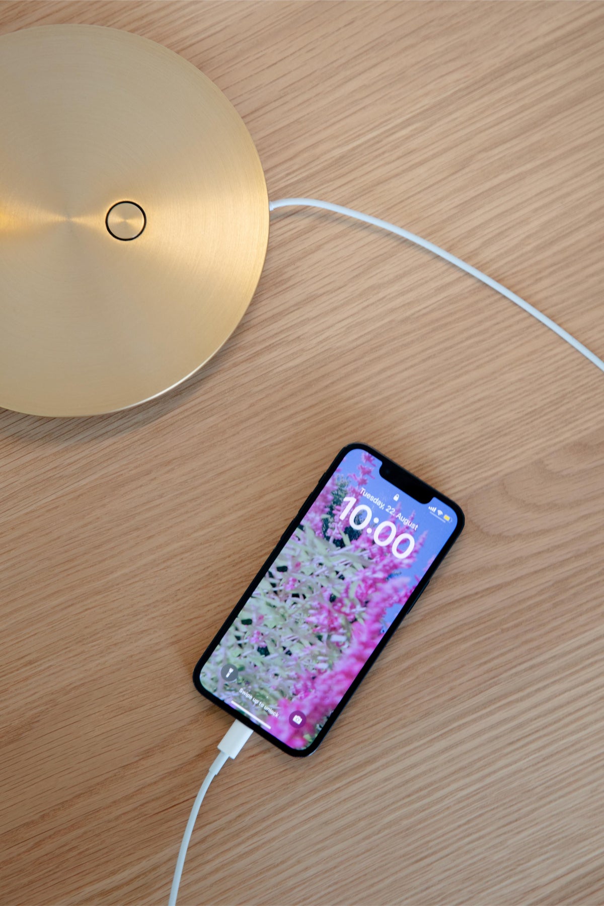 Stolná lampa OMNI zlatá