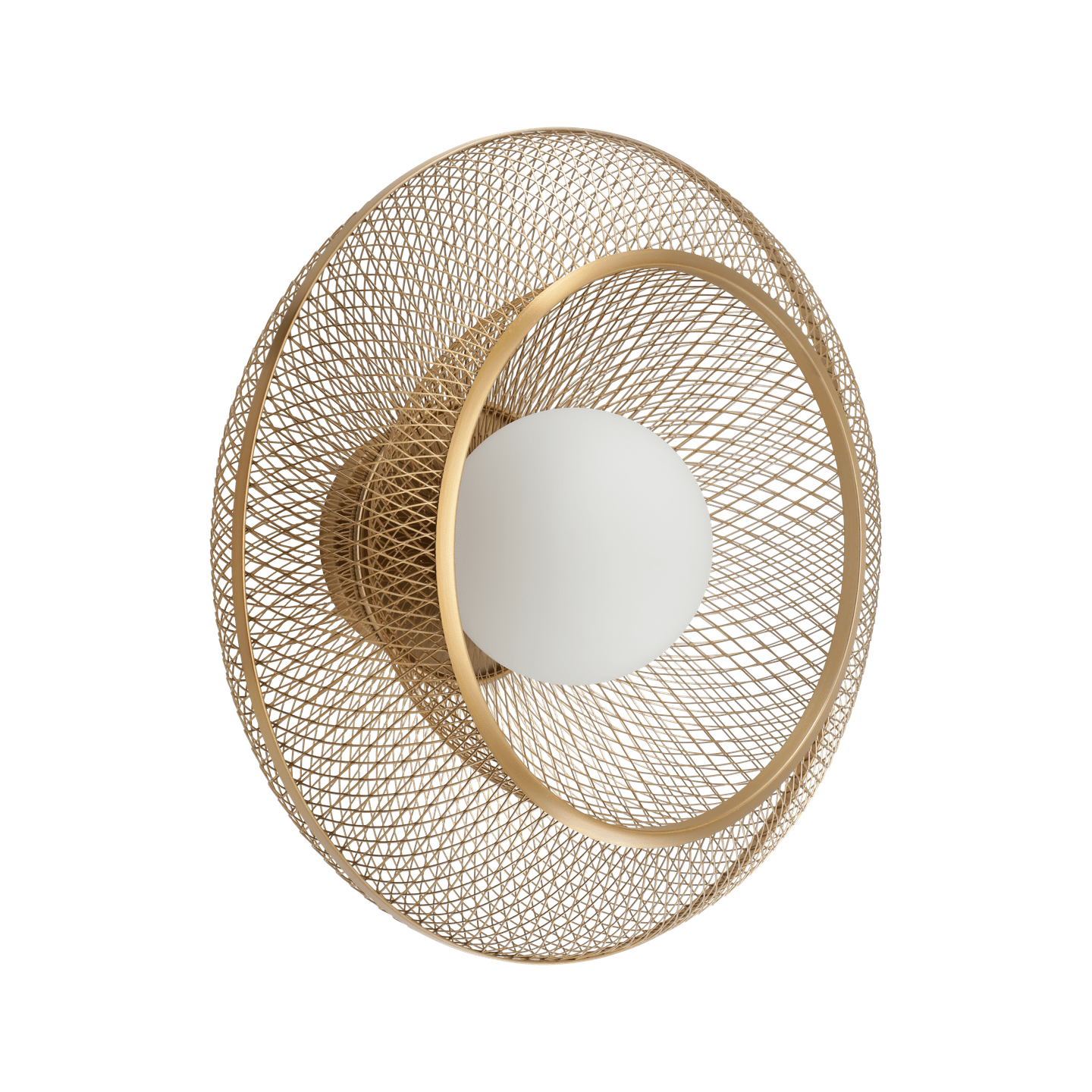 FARADAY UP gold wall lamp