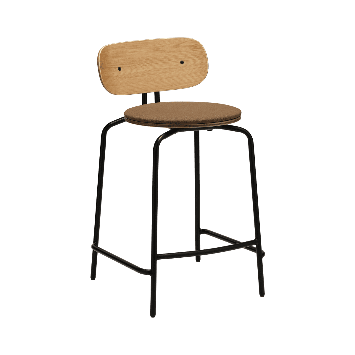 Hoker CURIOUS škoricový s čiernym podstavcom