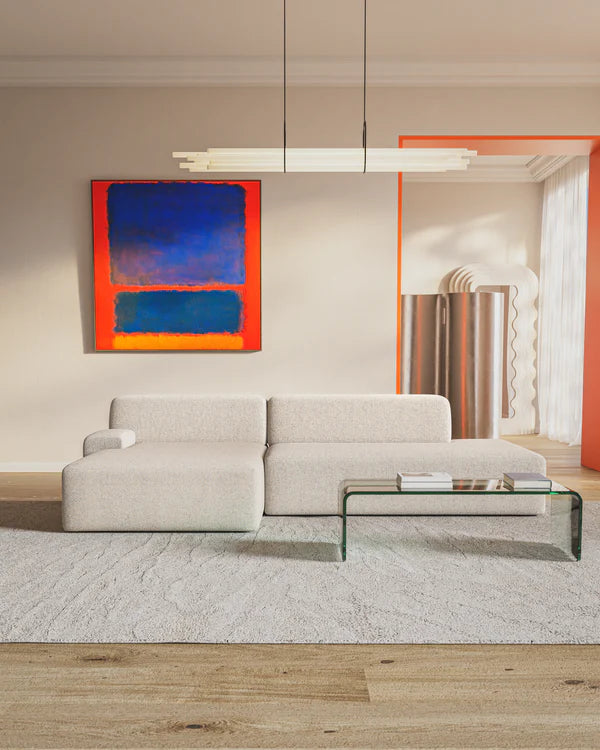 UMI Modular Sofa - Open Left Element in Beige