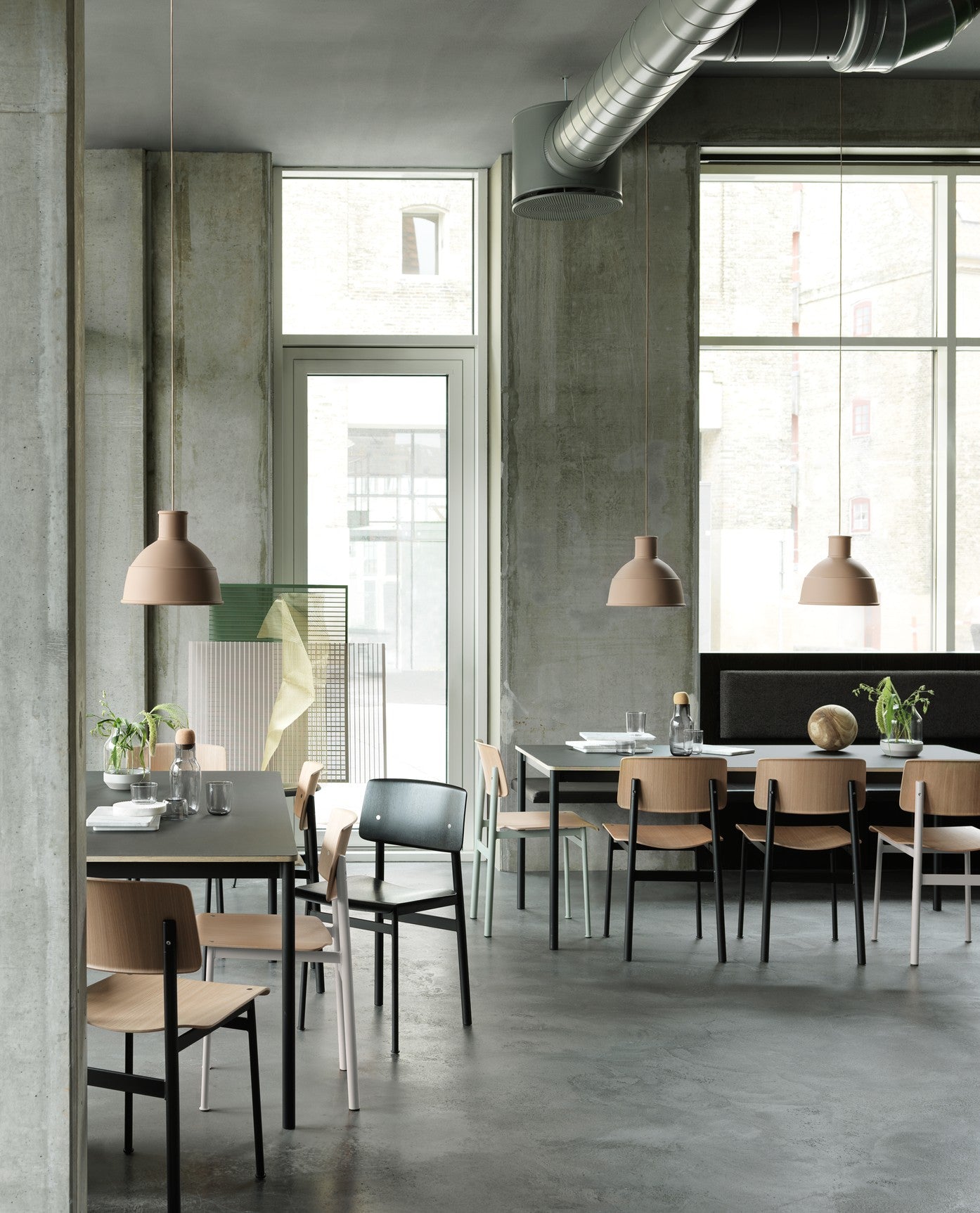 Lampa wisząca UNFOLD szary