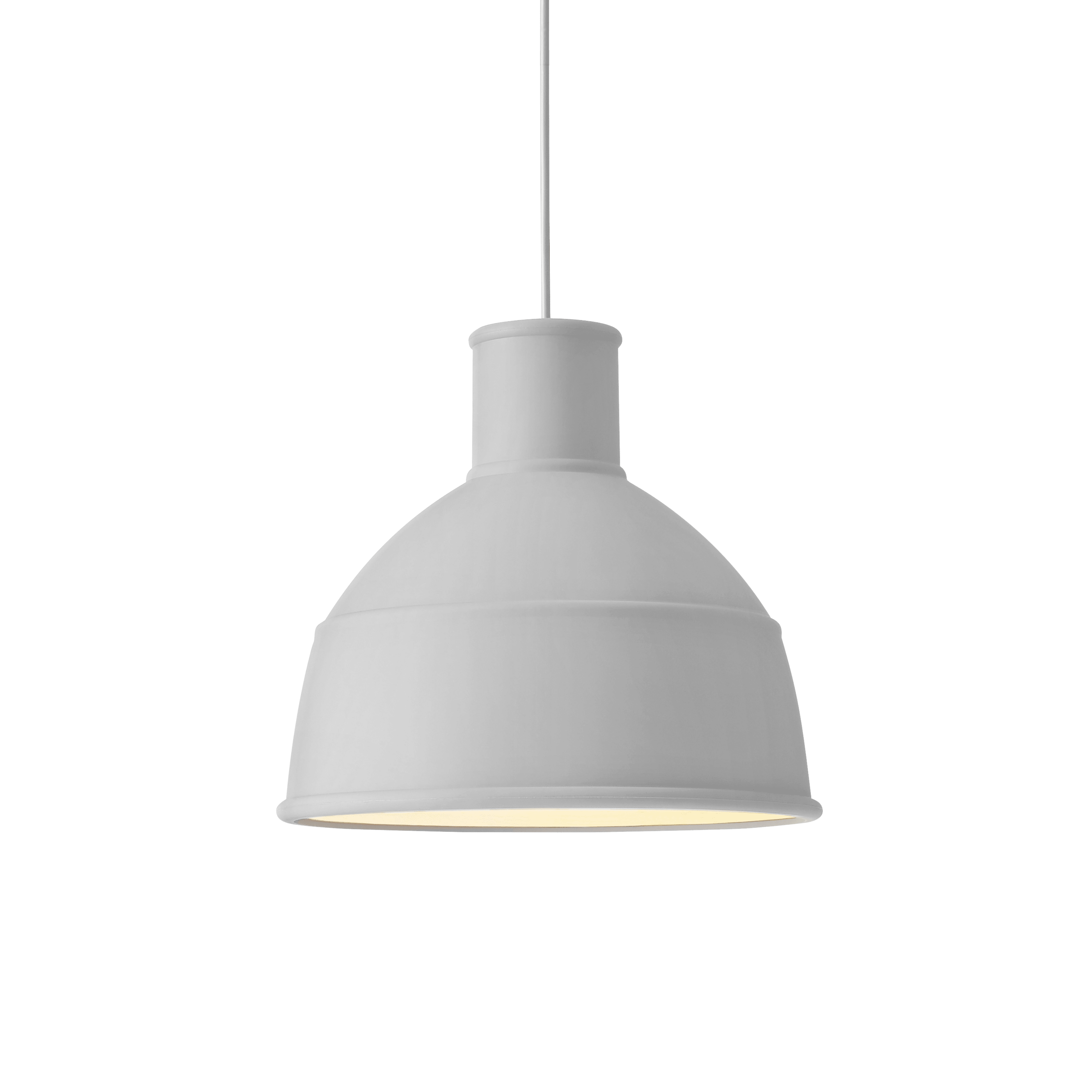 Závesná lampa UNFOLD svetlosivá