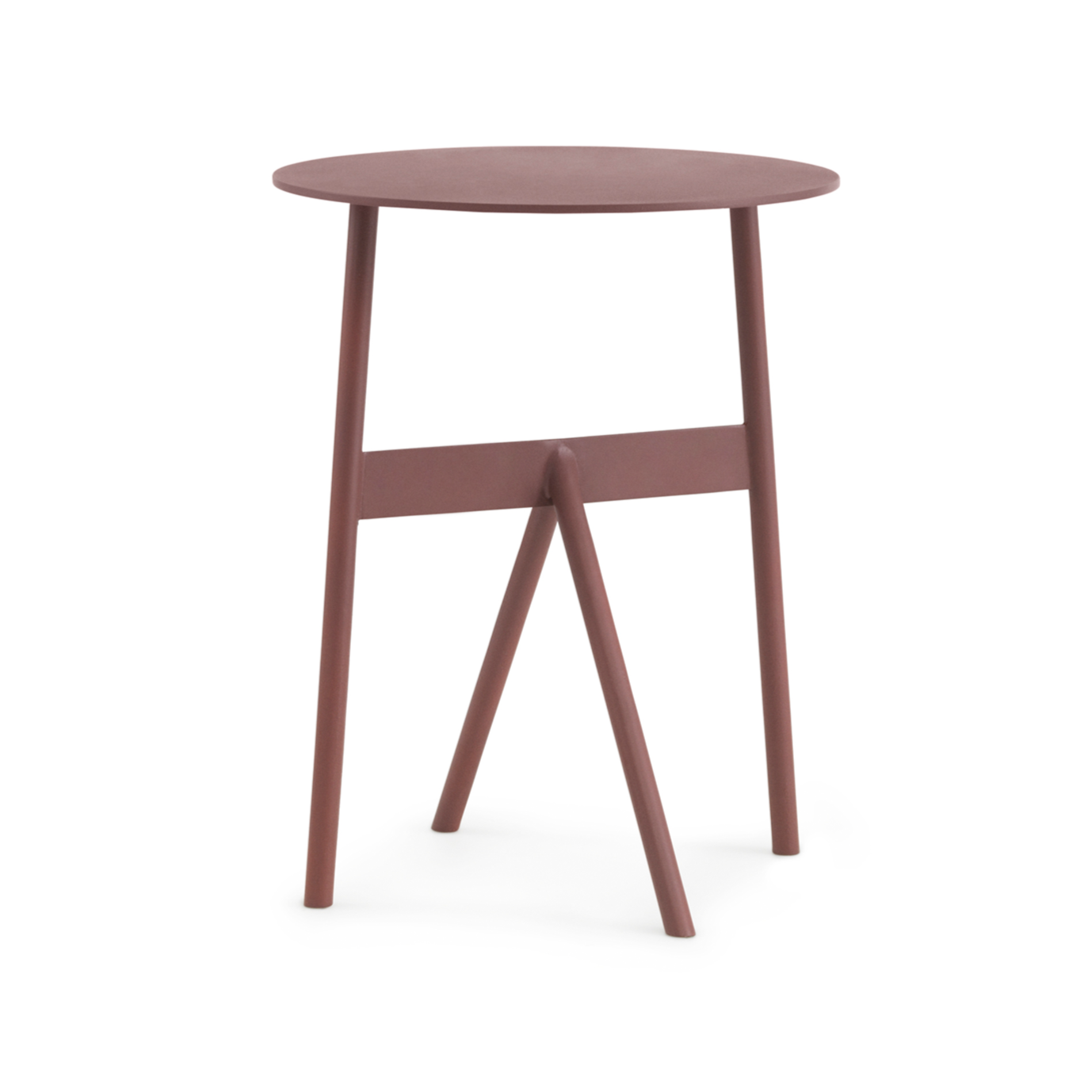 Side table burgundy