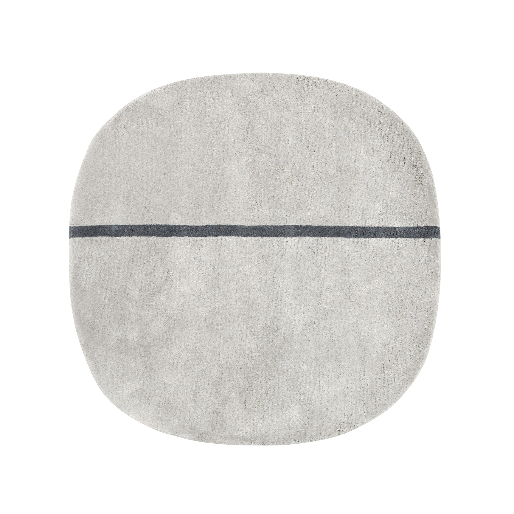 Okrúhly koberec OONA šedý