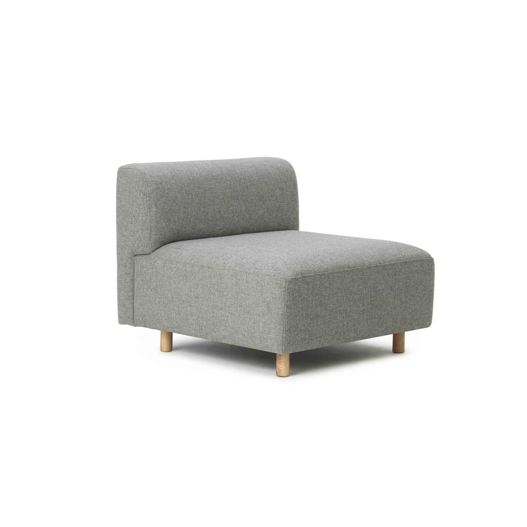 Redo modular sofa - the middle element upholstered