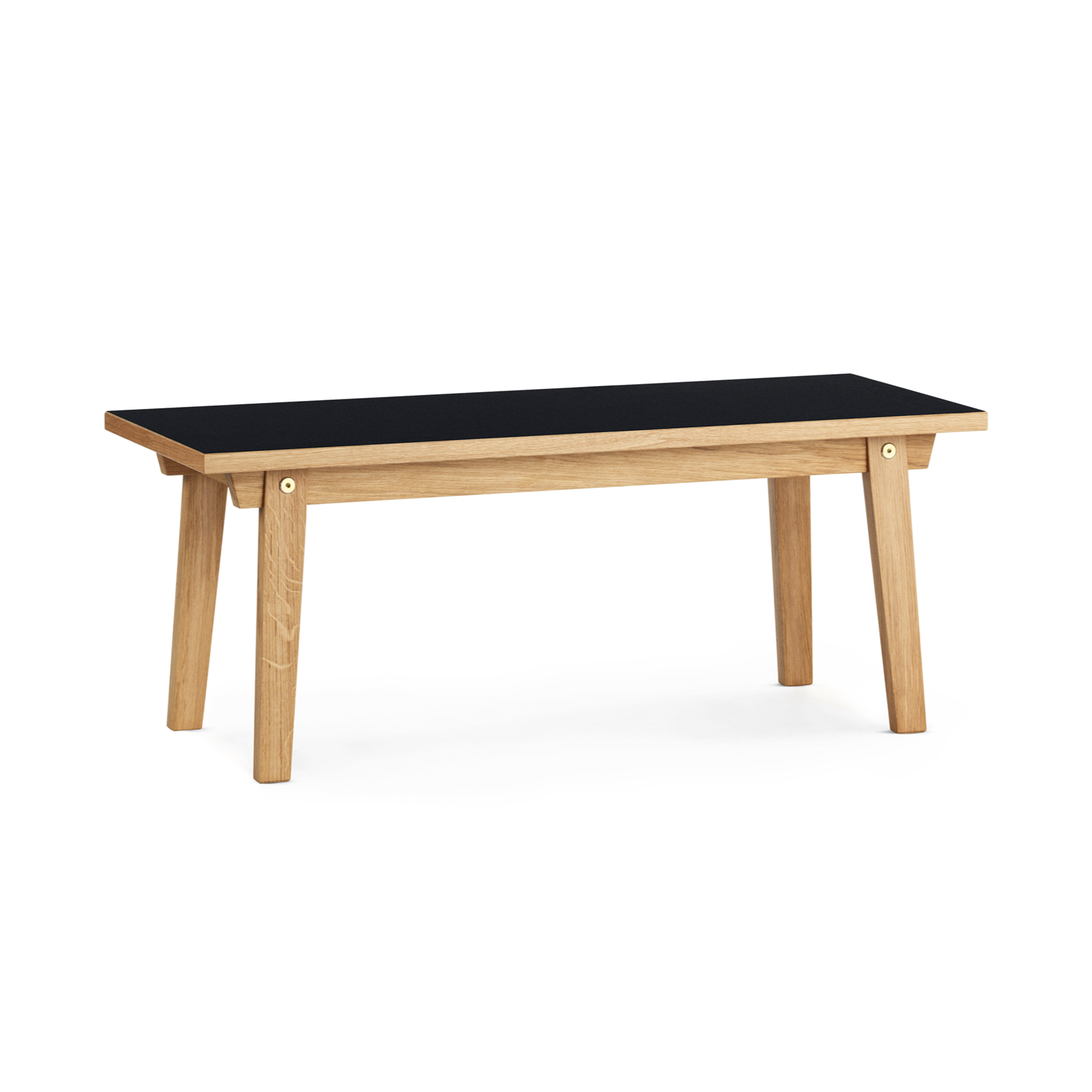 Slice linoeum coffee table oak veneer