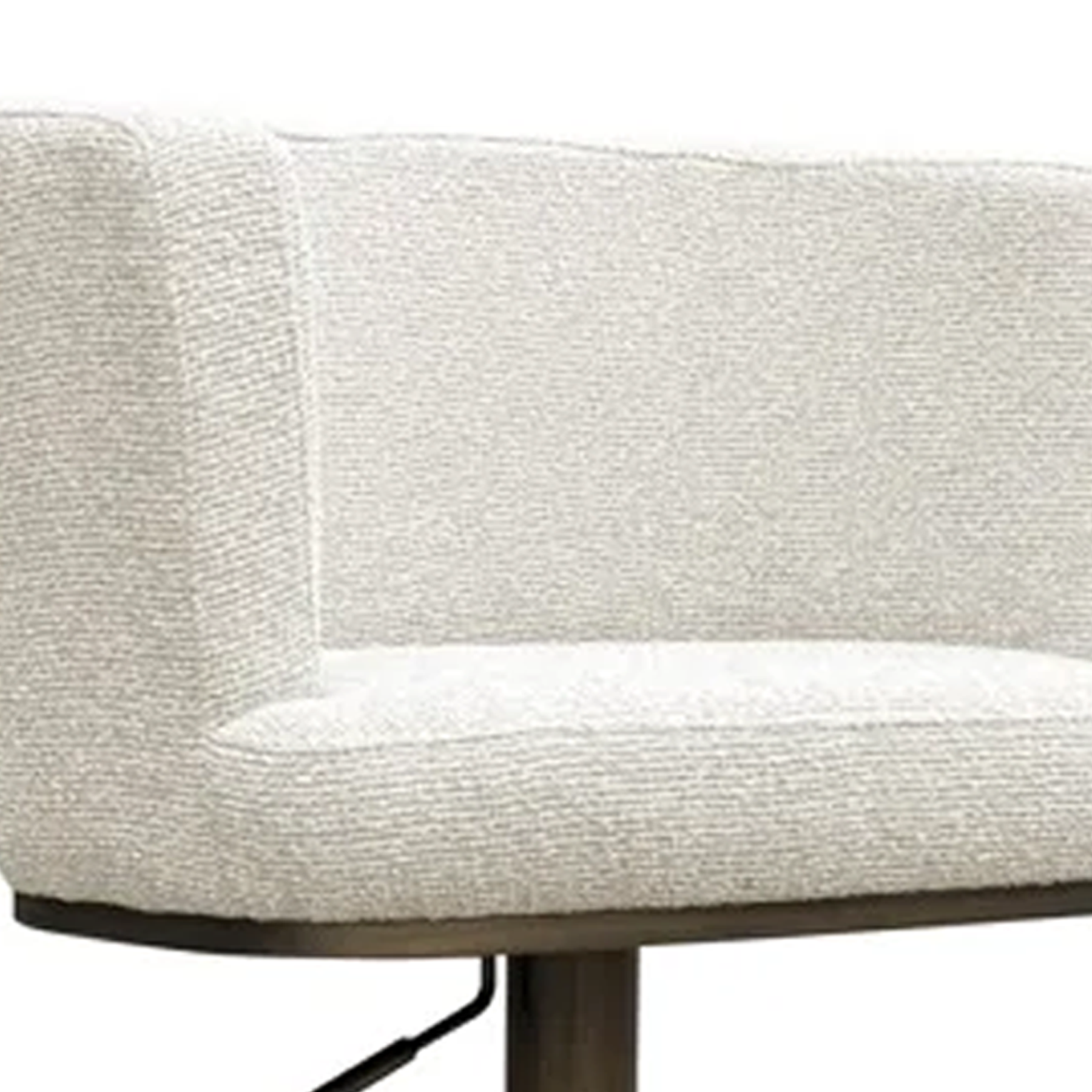 Barová stolička CHEYENNE béžová s antickým zlatom