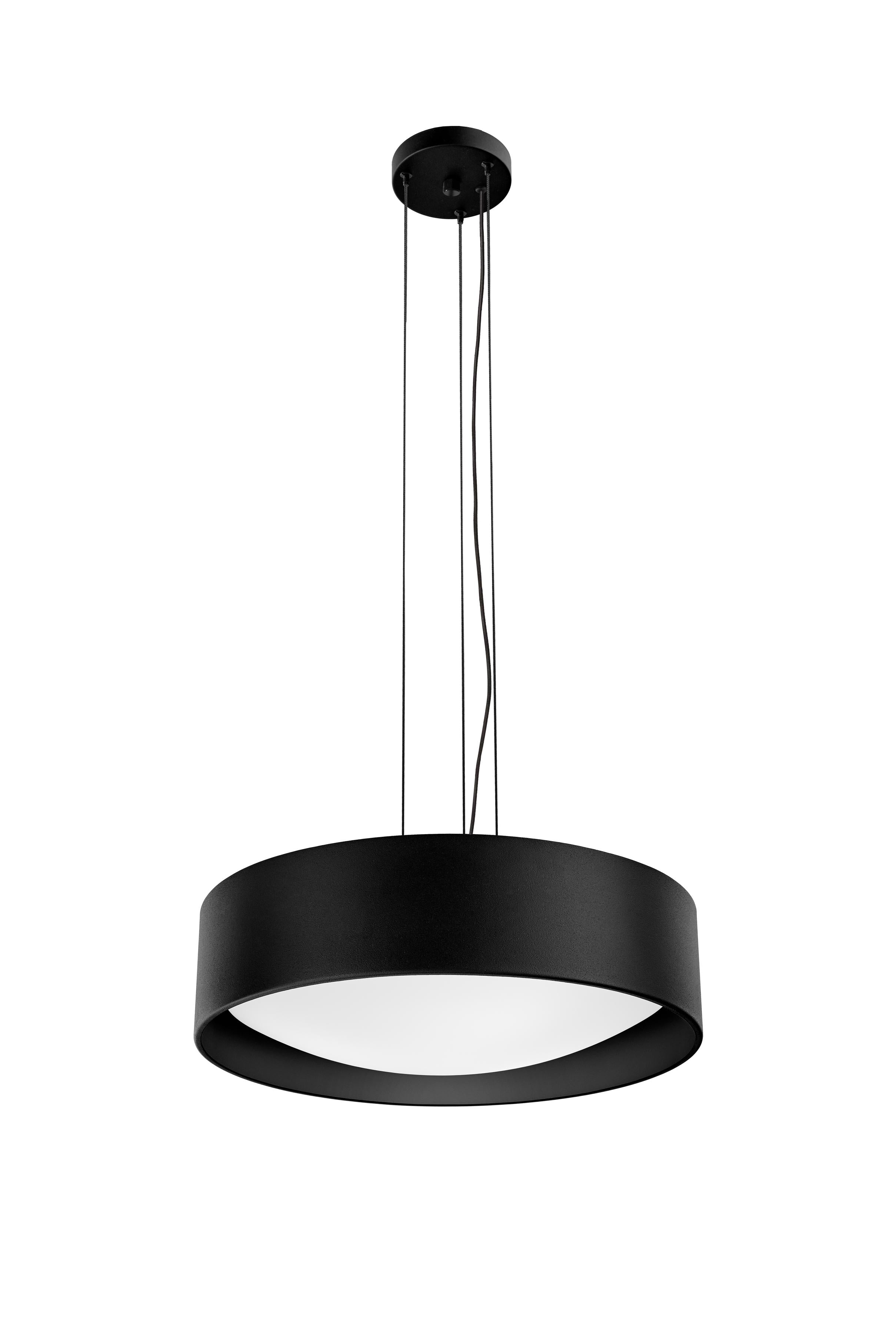 VERO pendant lamp black with black interior