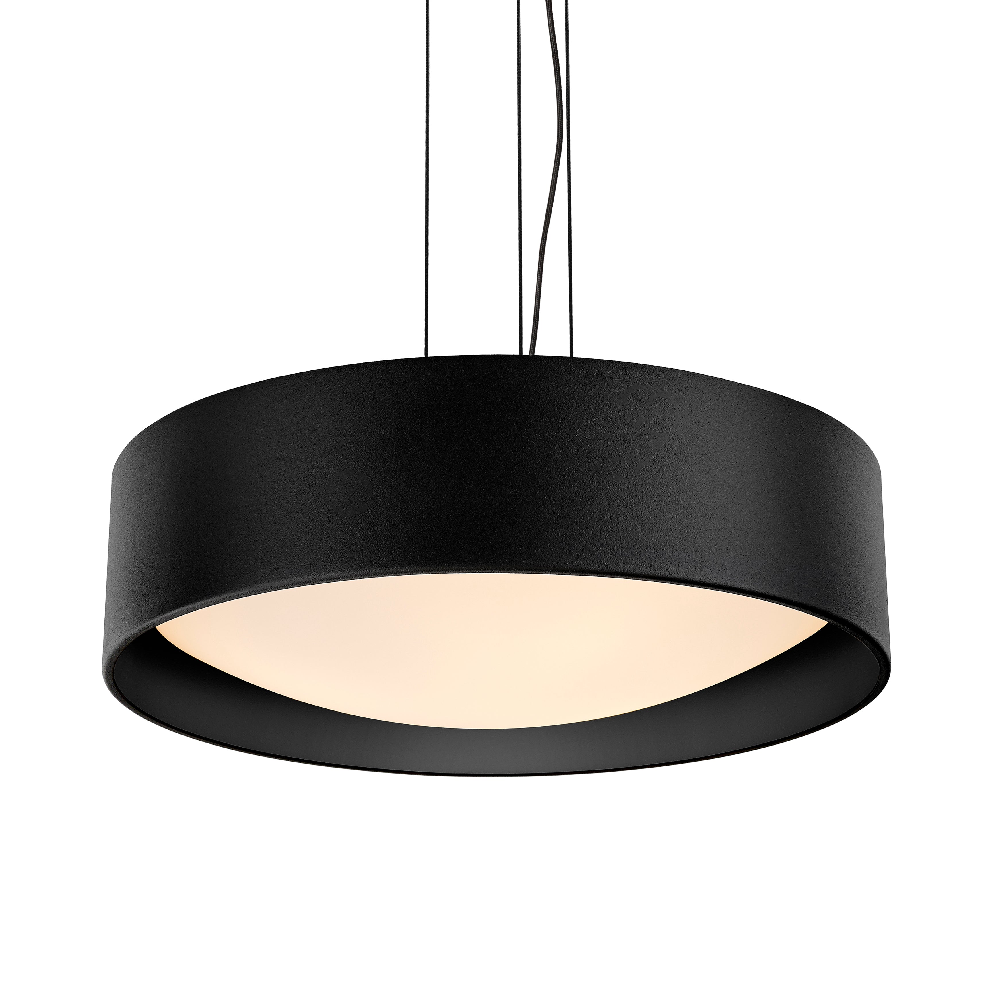 VERO pendant lamp black with black interior