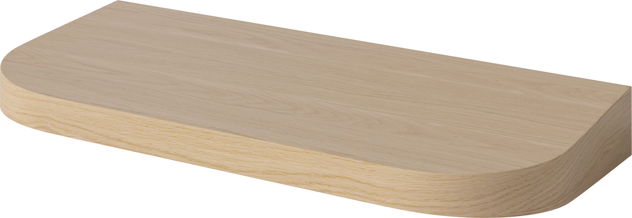 Polica VALA bielený dubový dyha