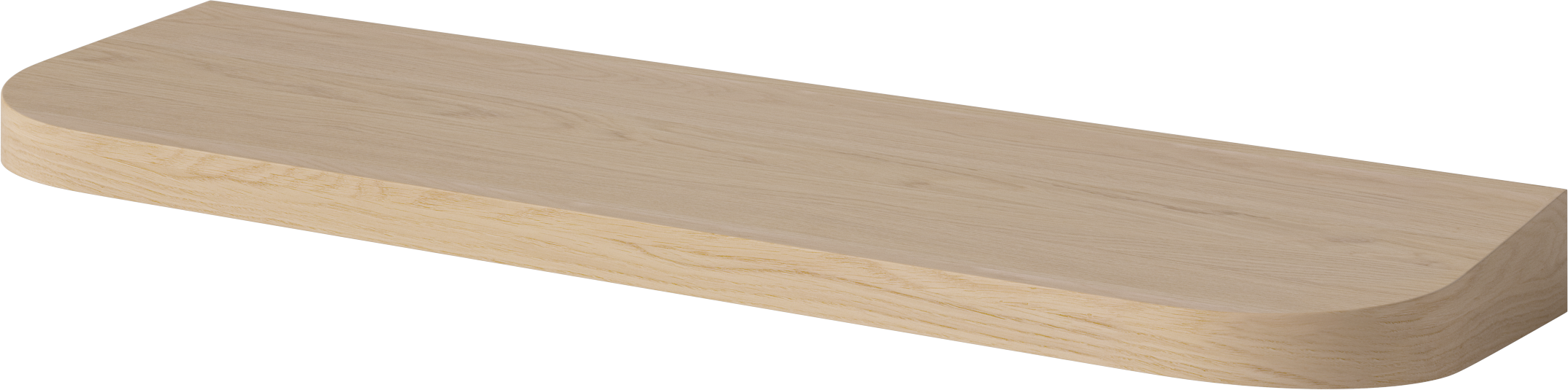 Polica VALA bielený dubový dyha