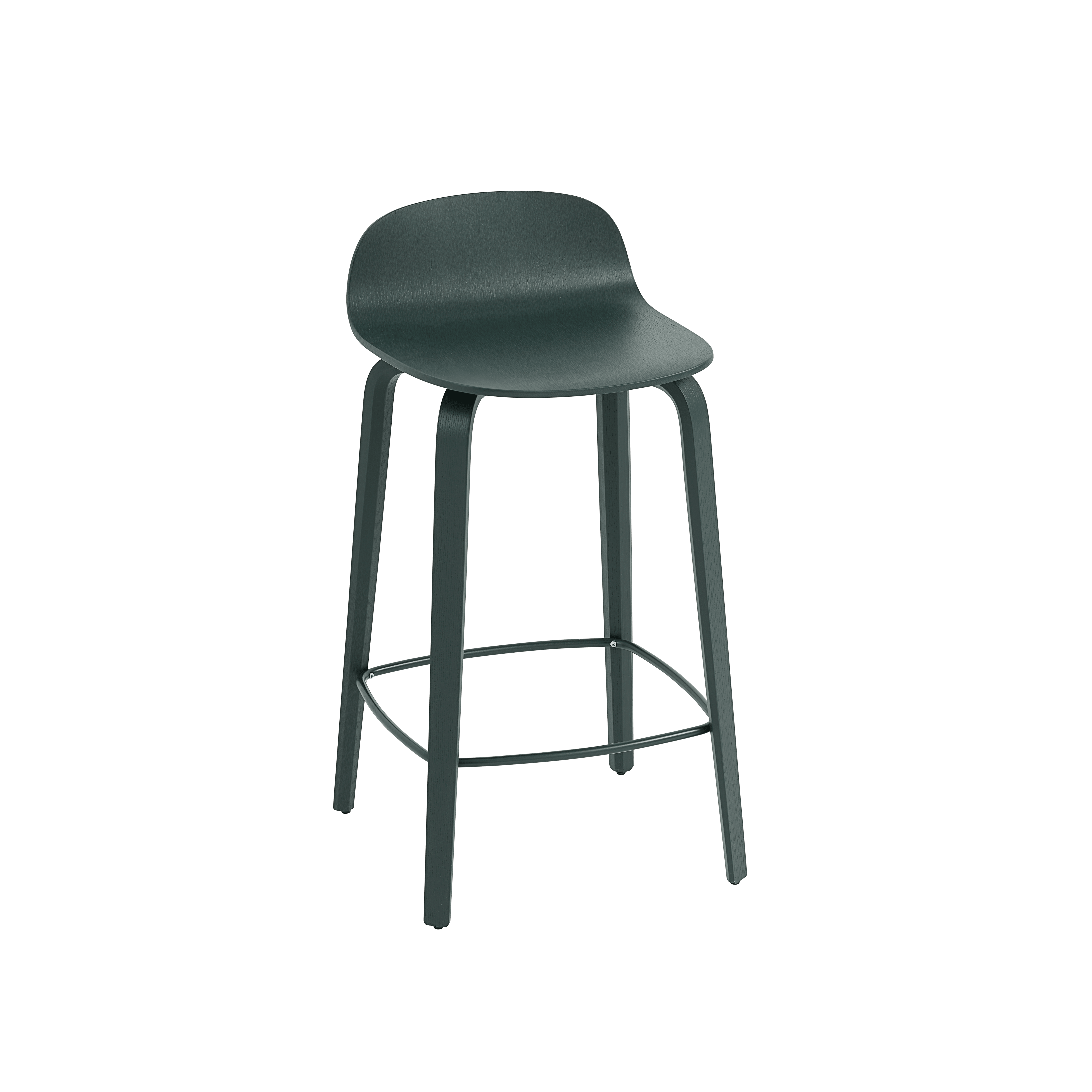 VISU Bar Stool Dark Green