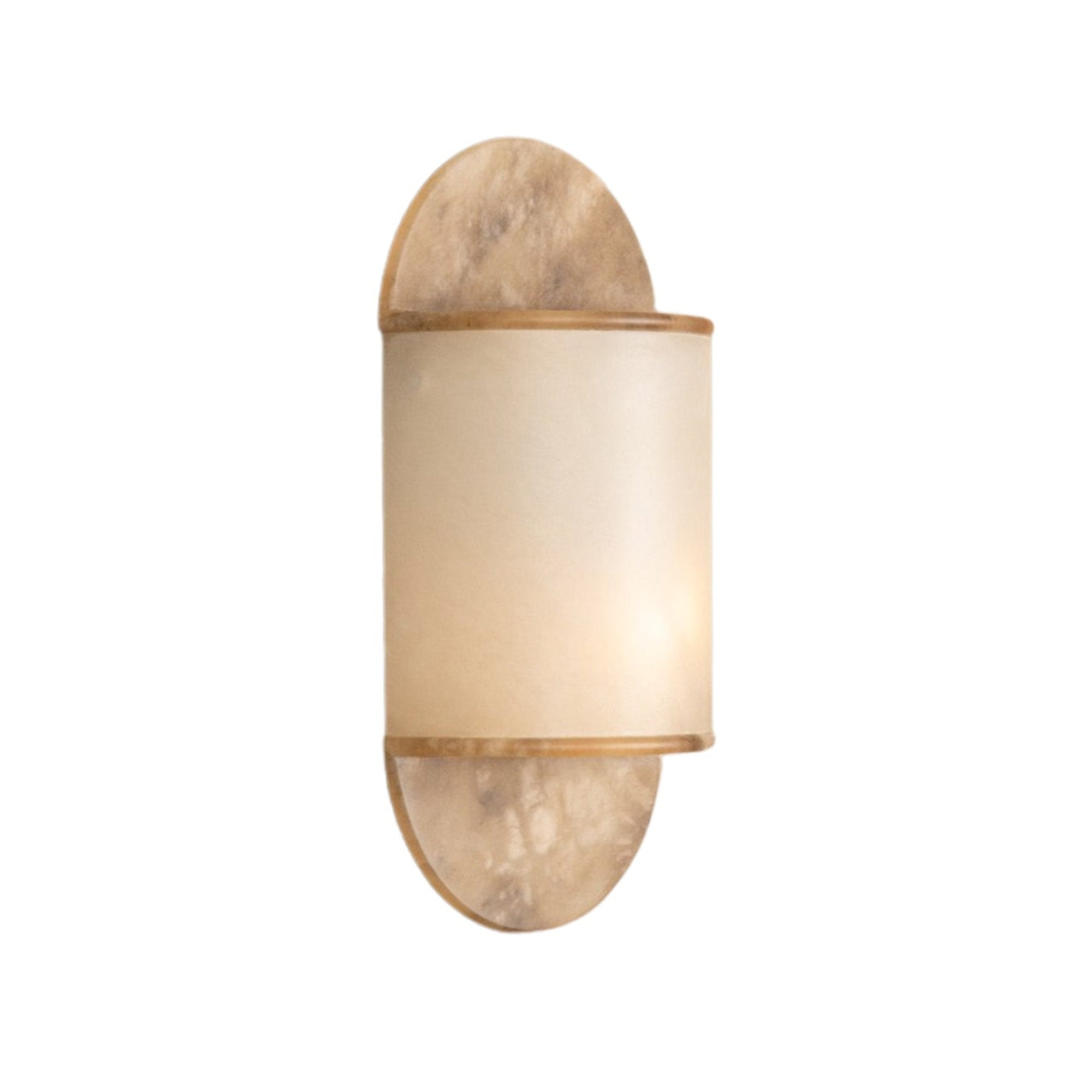 PILOT wall lamp dark beige alabaster