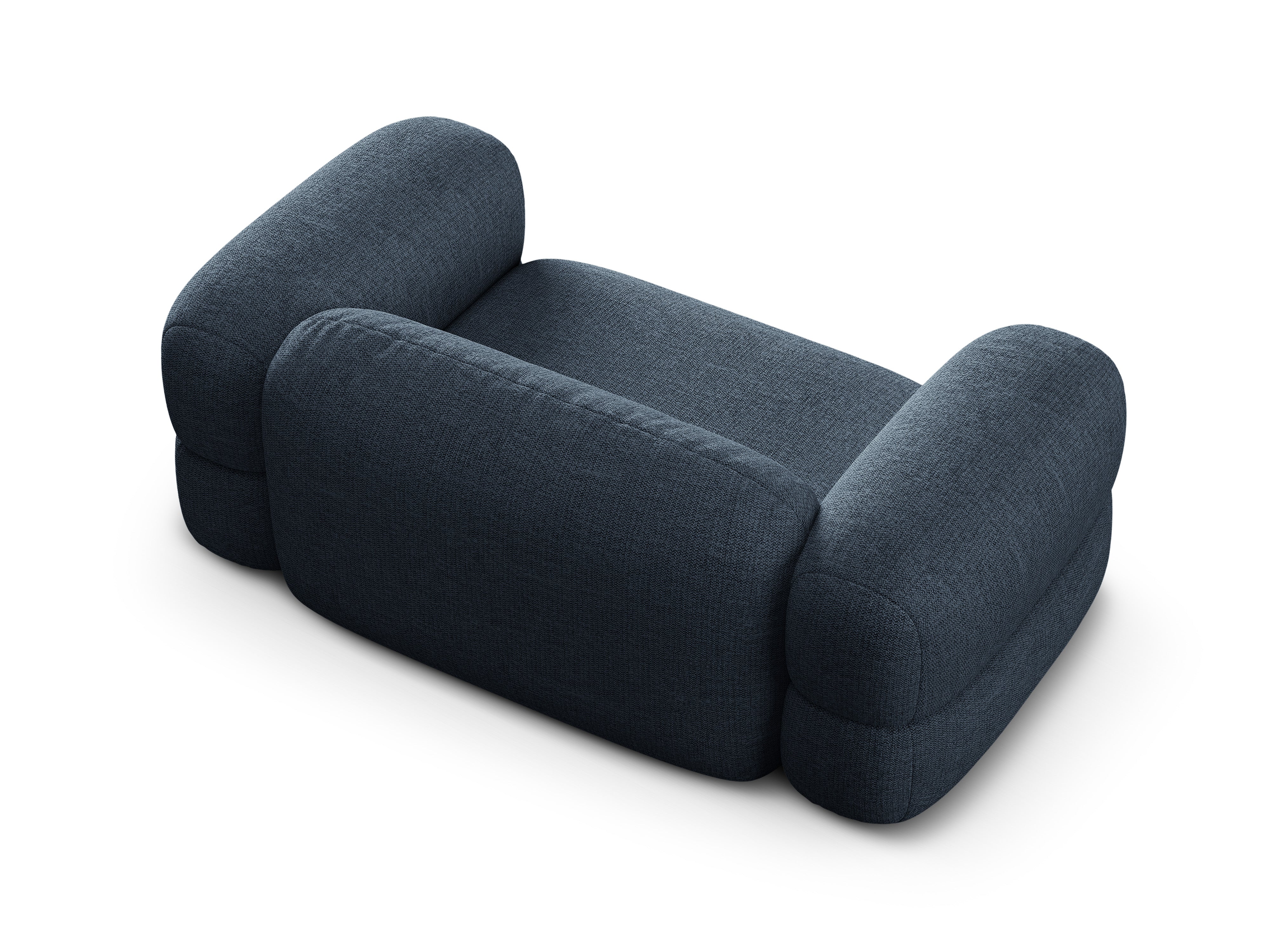 Sofa 2-osobová ROGER tmavomodrý szenil