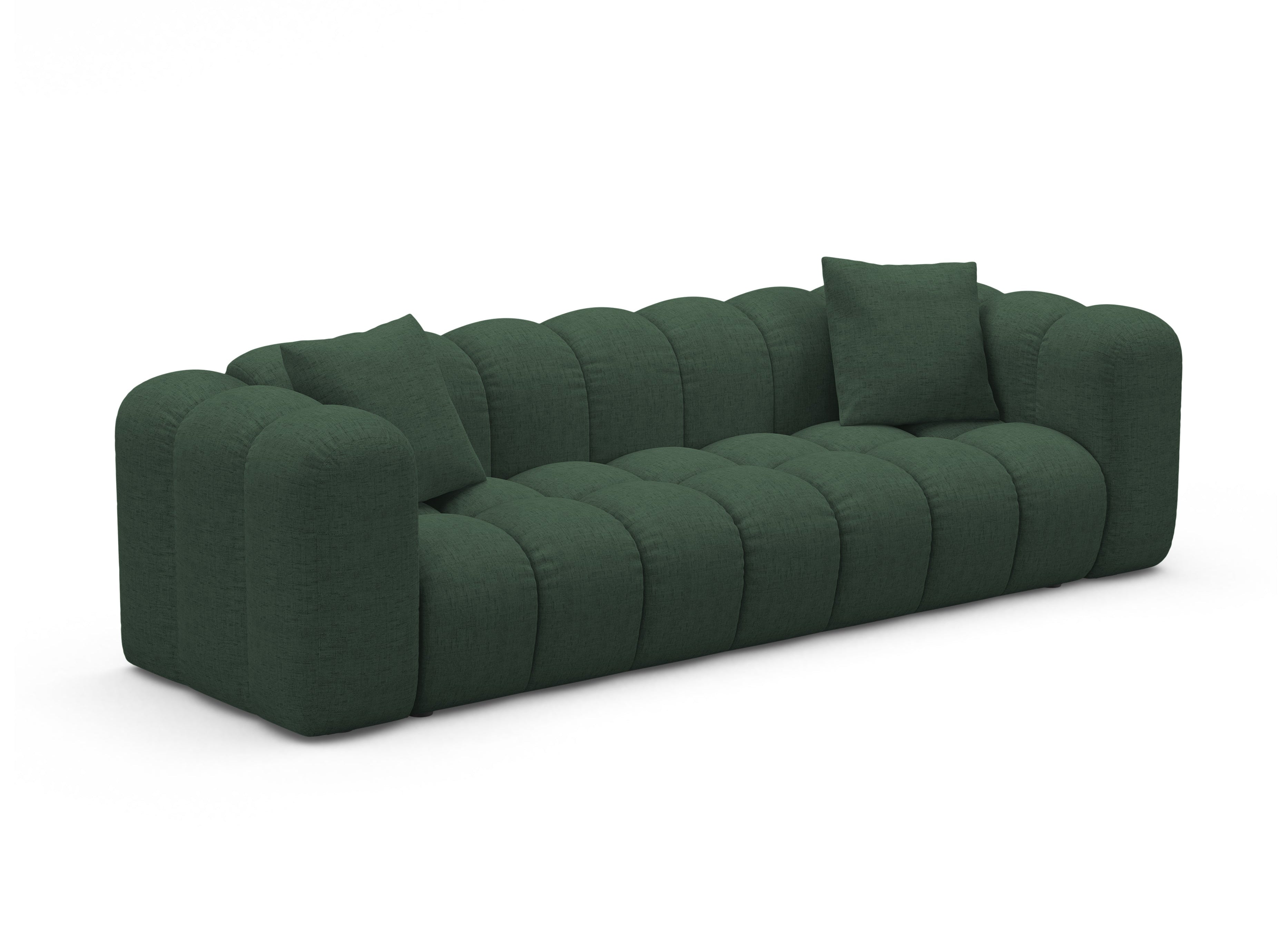 ASTRO Sofa with Sleeping Function in Sea Green Chenille