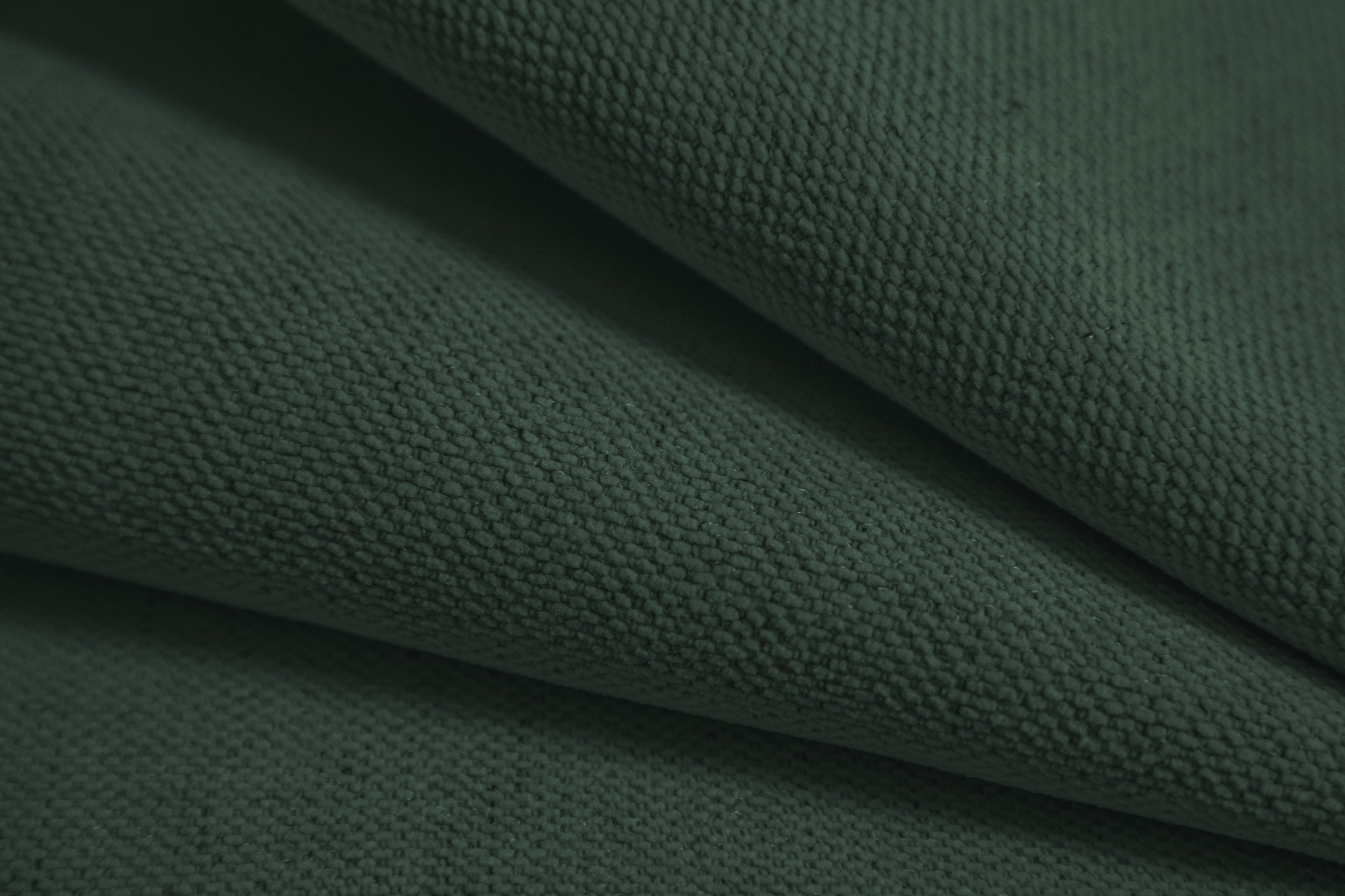 Right-facing 3-seater corner sofa ASTRO sea green chenille